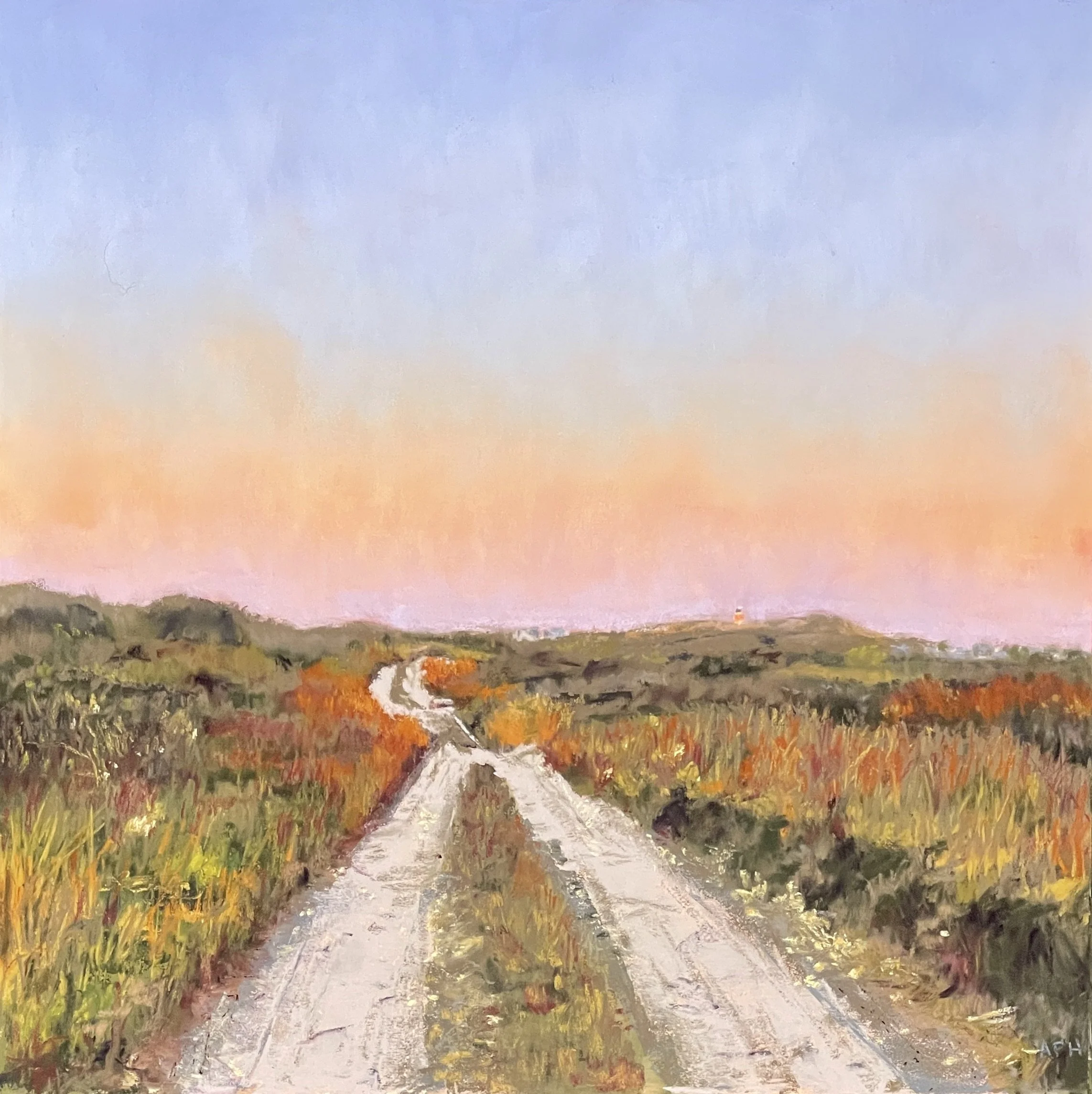 Shortcut to Sconset, 12" x 12"