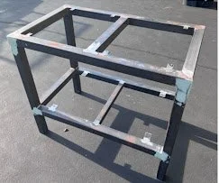 Custom Steel Aquarium Stand Metal Fabrication Project in Southeast Michigan