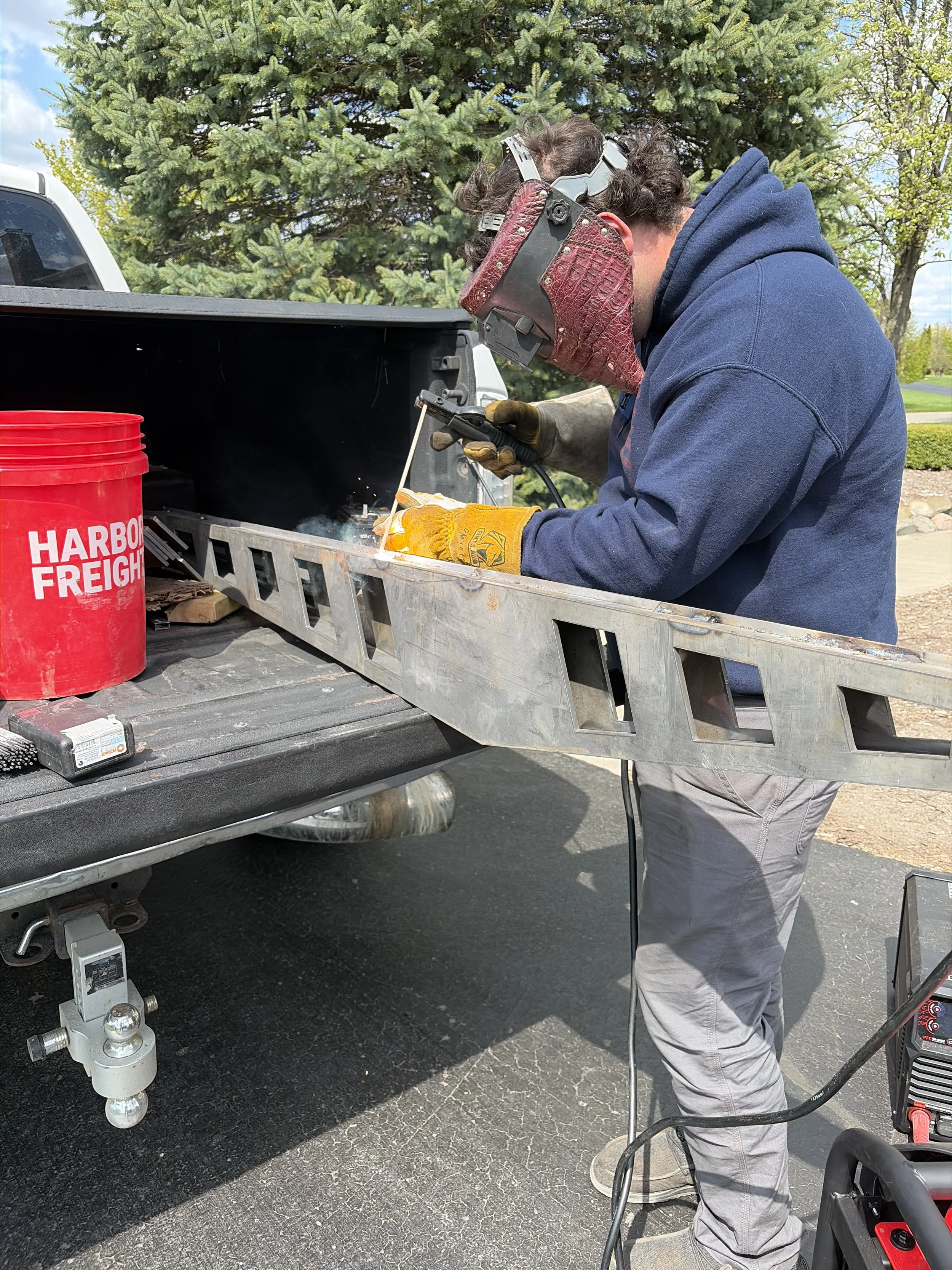 Custom Rear Traction Bar Fabrication and Installation for 3rd Gen Ram