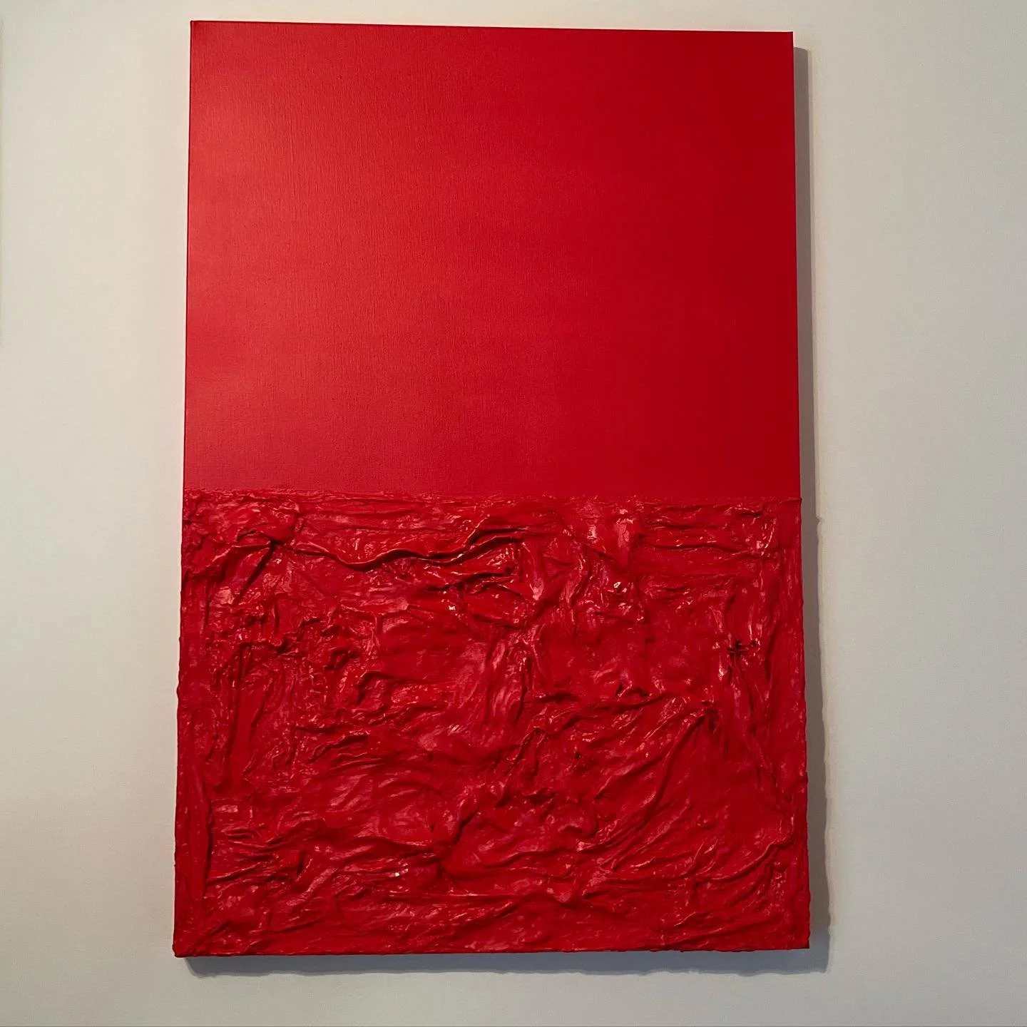 Plaster on canvas (1/2)