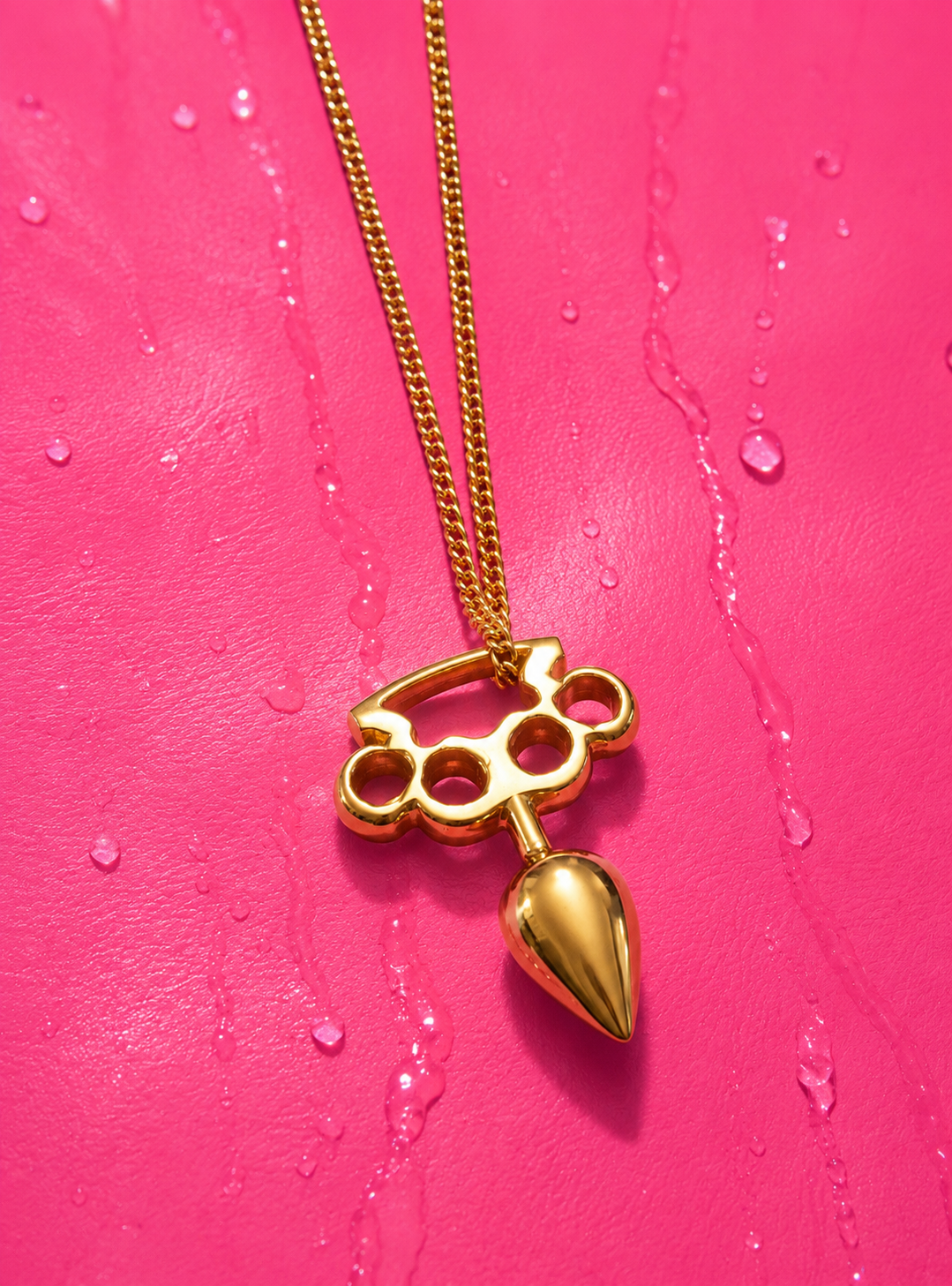 TOUGH LOVE 14k Gold Pendant