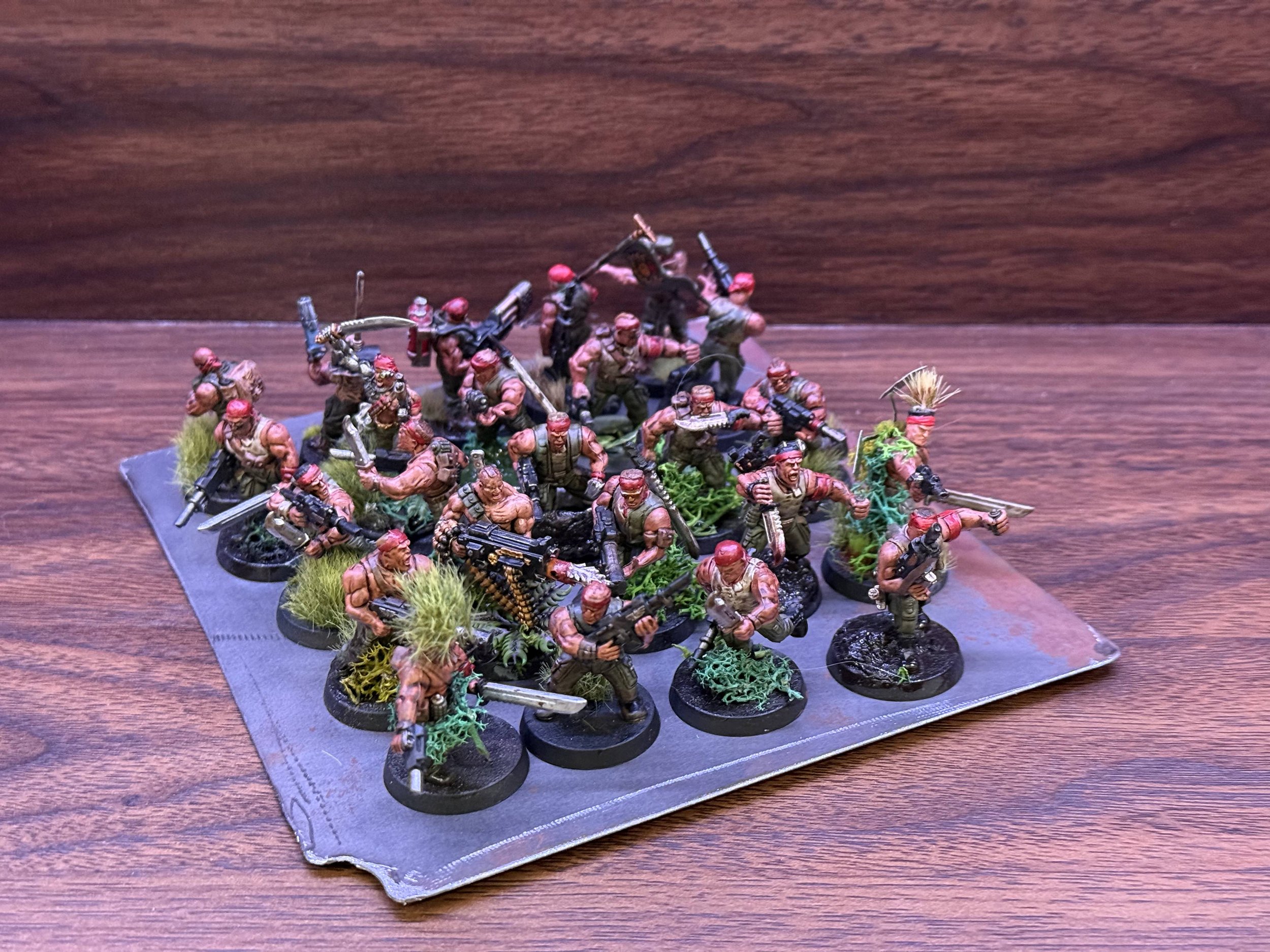 Handcrafted Magnetic Miniature Transport Plate – Holds 25 Standard 25mm Bases