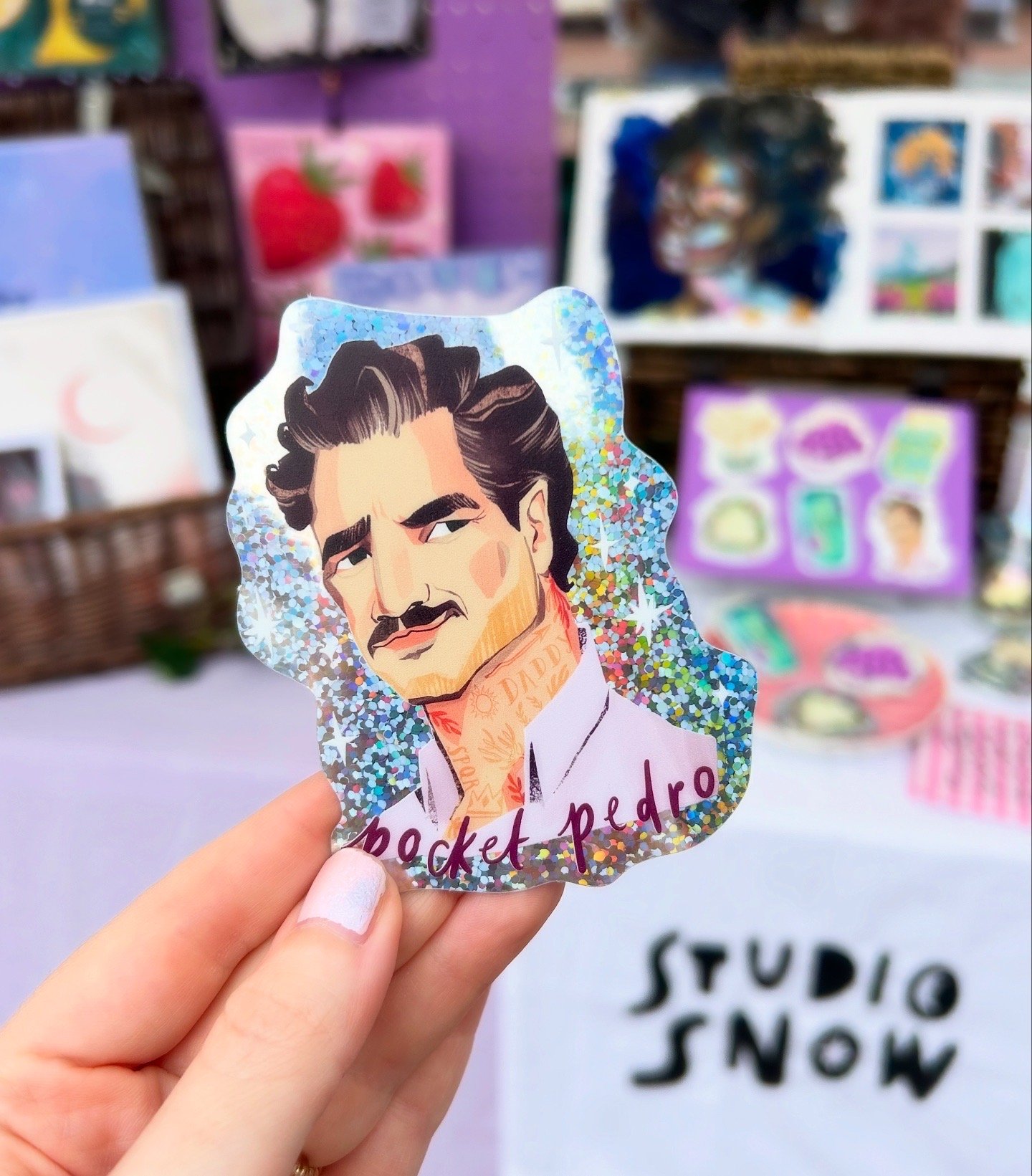 Pocket Pedro | Holo Sticker
