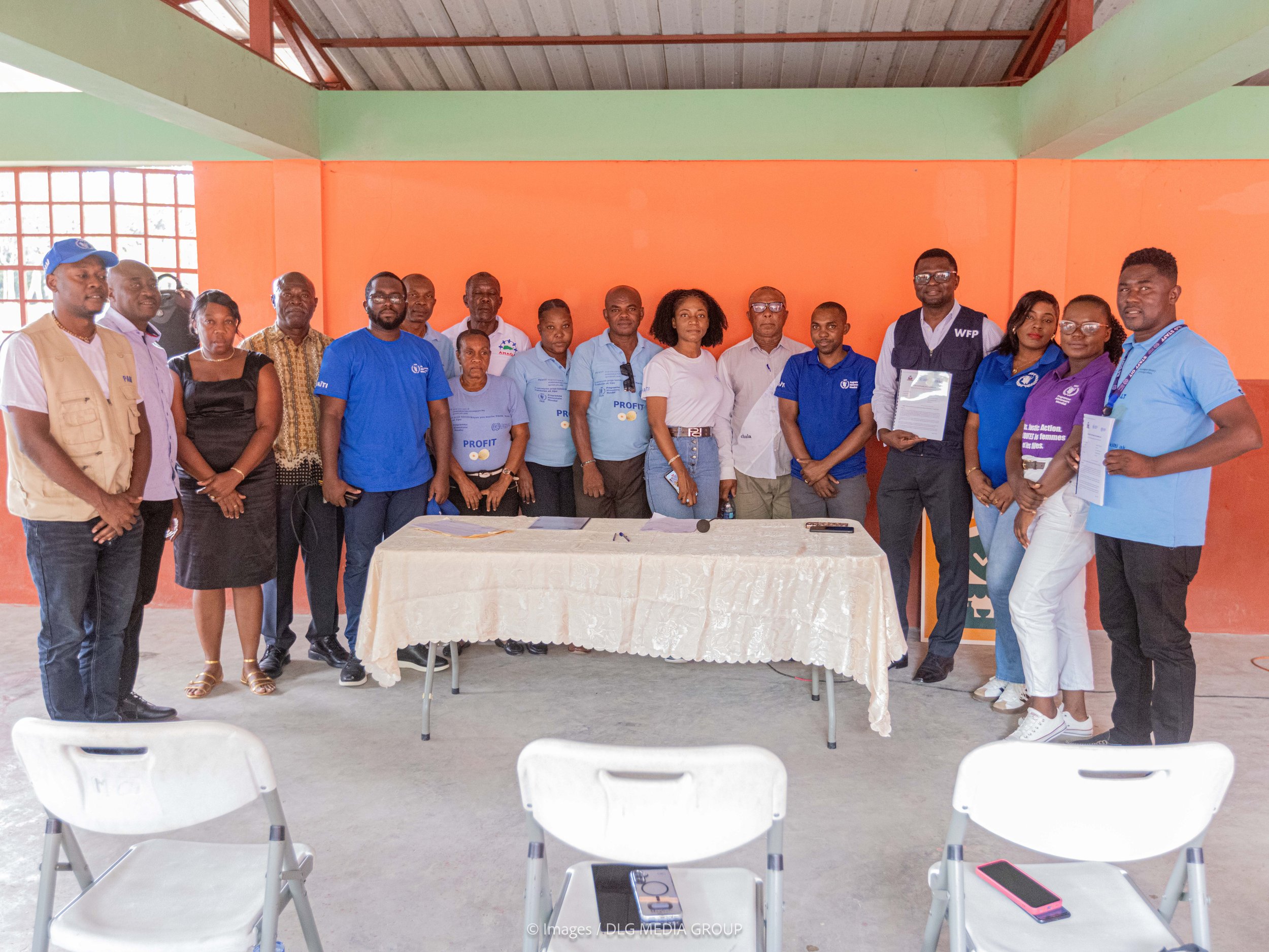Transmission de l'ouvrage du marché de Chambellan aux autorités locales