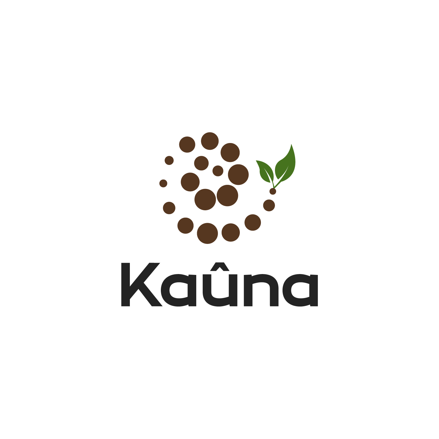 Logo featuring brown circles and green leaves with the word 'Kaʻāna' underneath.