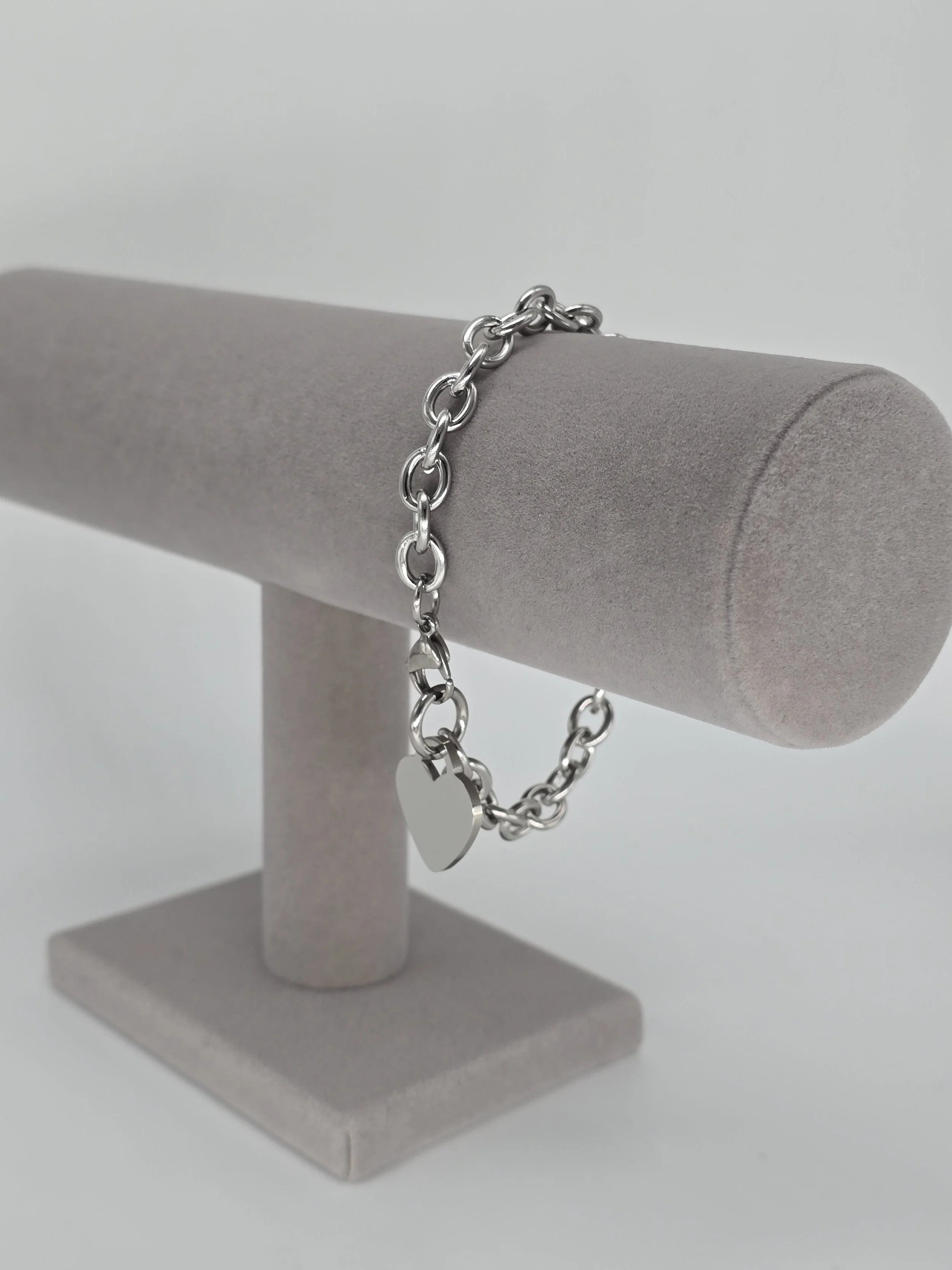 Stainless Steel Heart Bracelet:Anklet_1.jpg