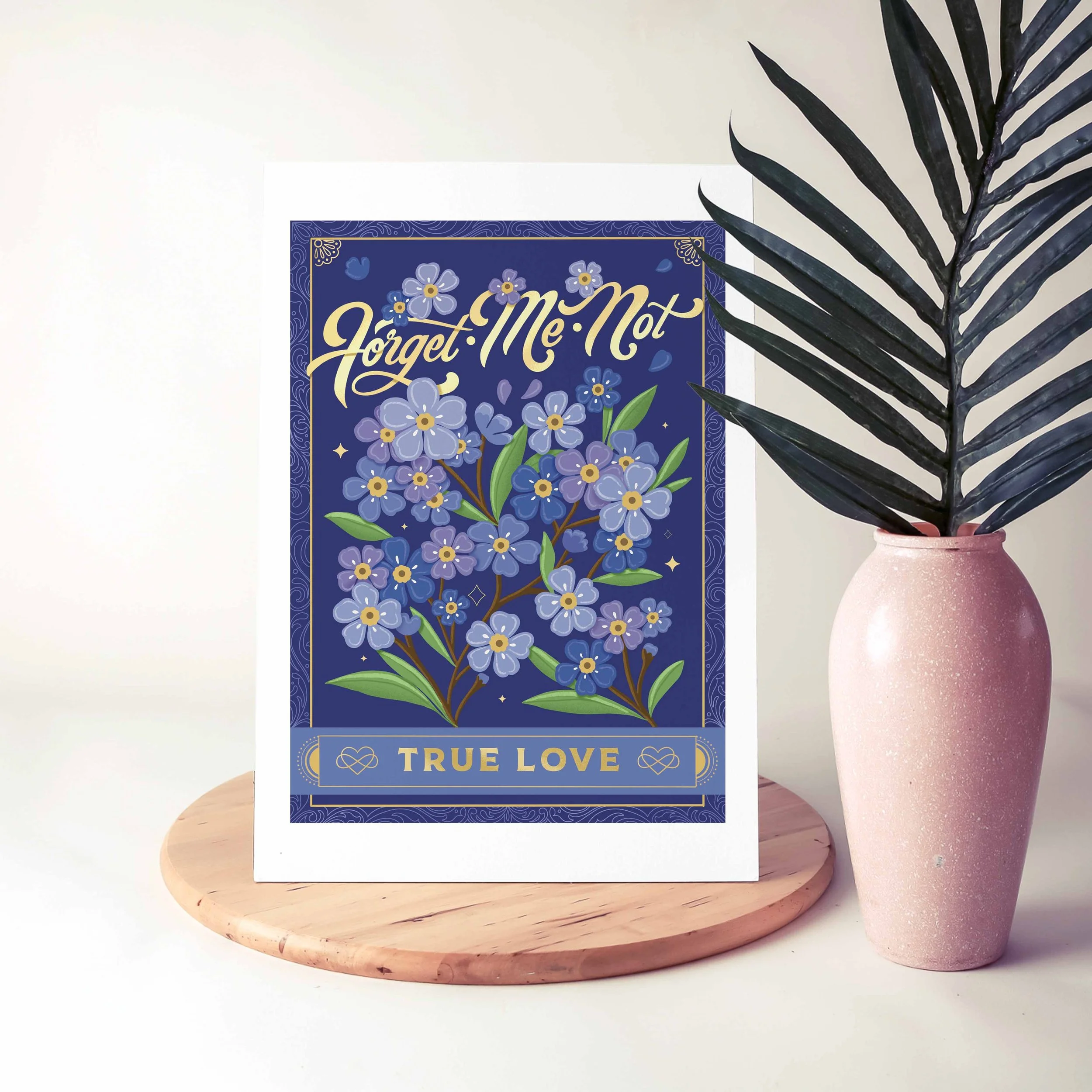 Forget Me Not 8x10 Print