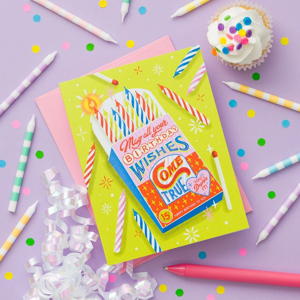 May All Your Birthday Wishes Come True - Greeting Card