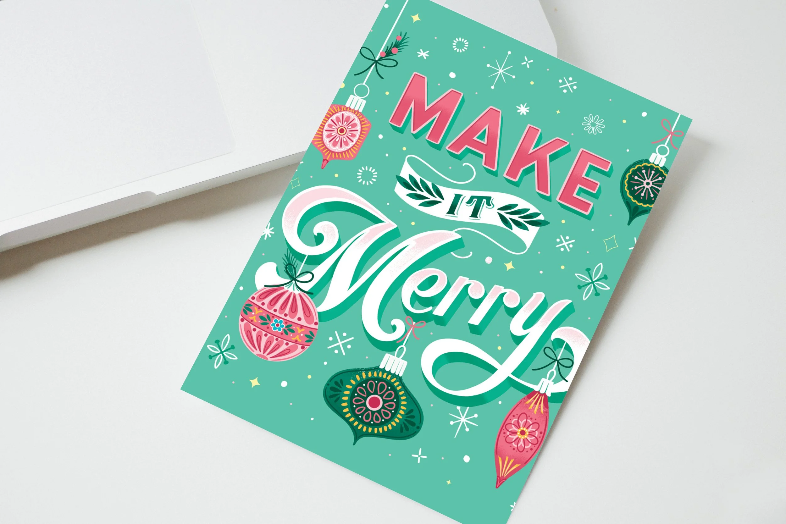 Make it Merry - Greeting Card