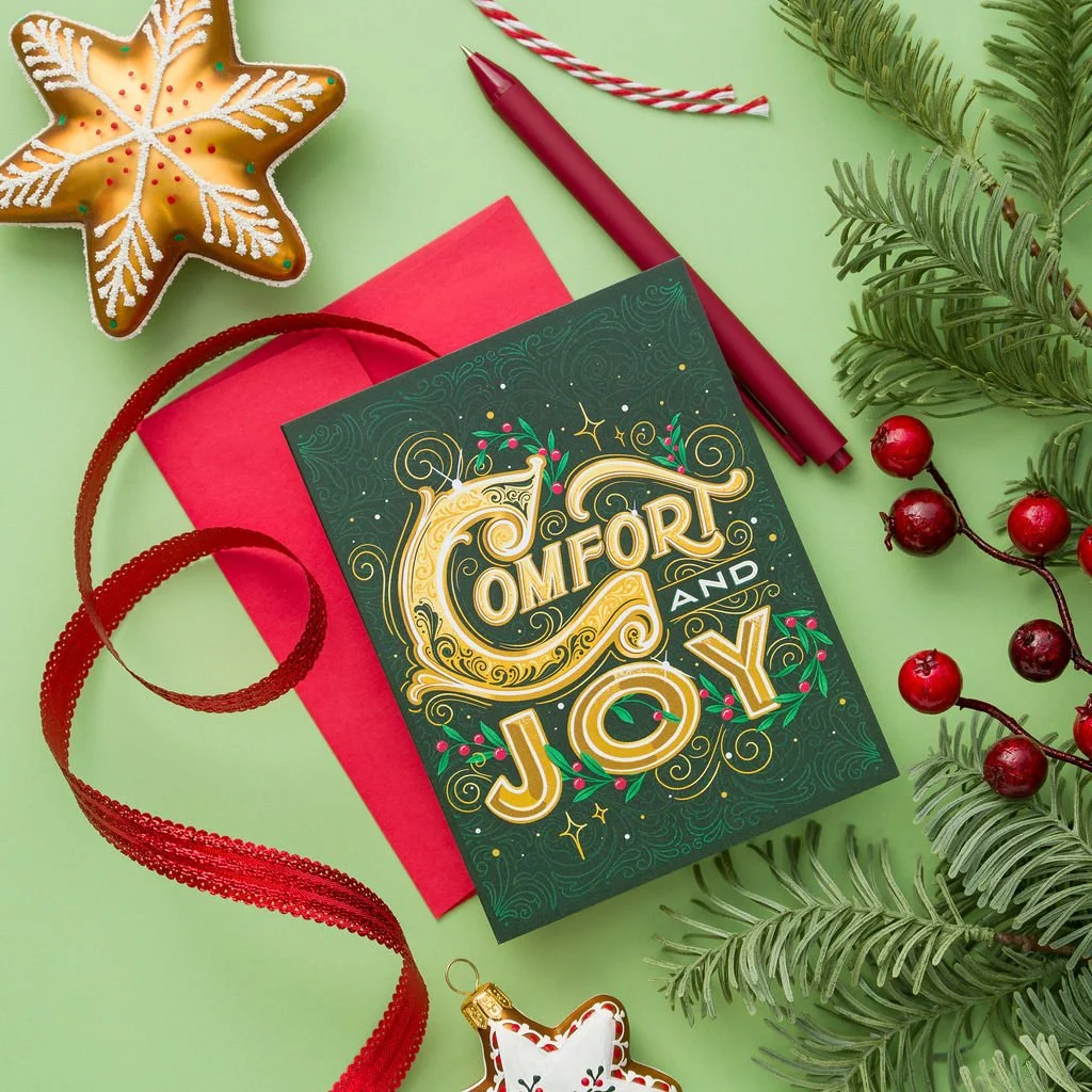Comfort & Joy - Holiday Card