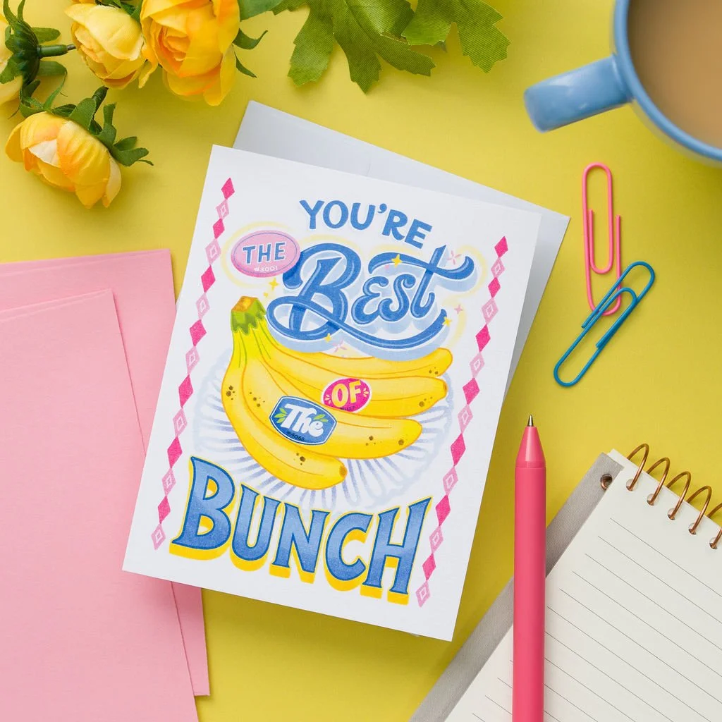 Best of the Bunch - Thank You Greeting Card