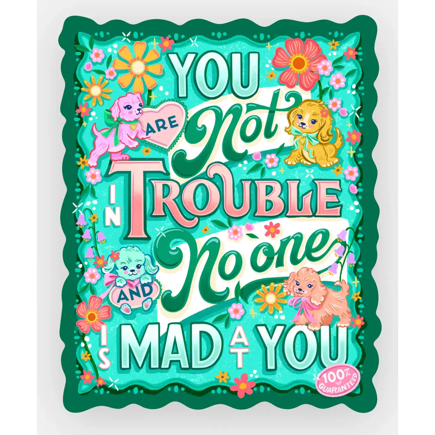 You are not in trouble puppies sticker.webp