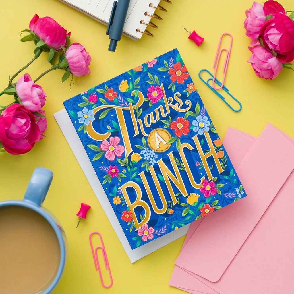 Thanks a Bunch - Thank You Card