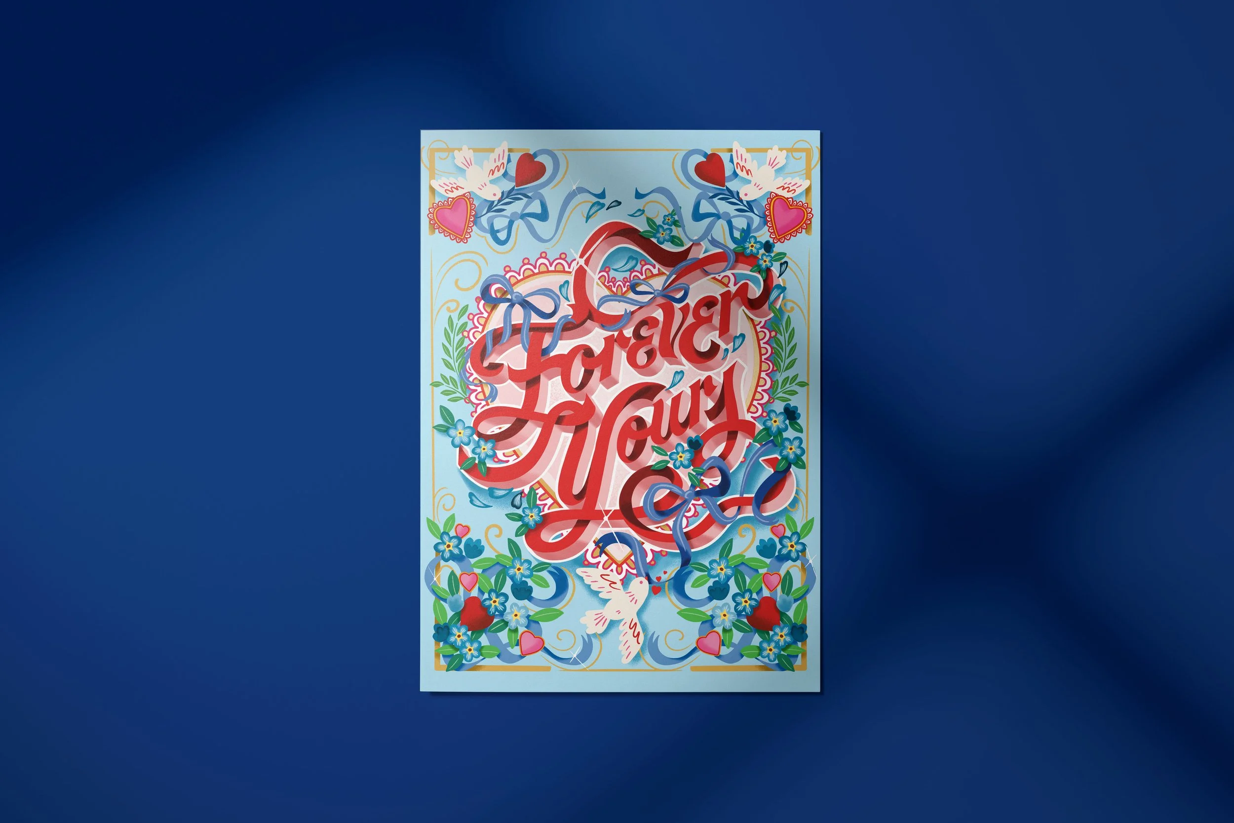 Forever Yours - Love / Valentine's Day Card