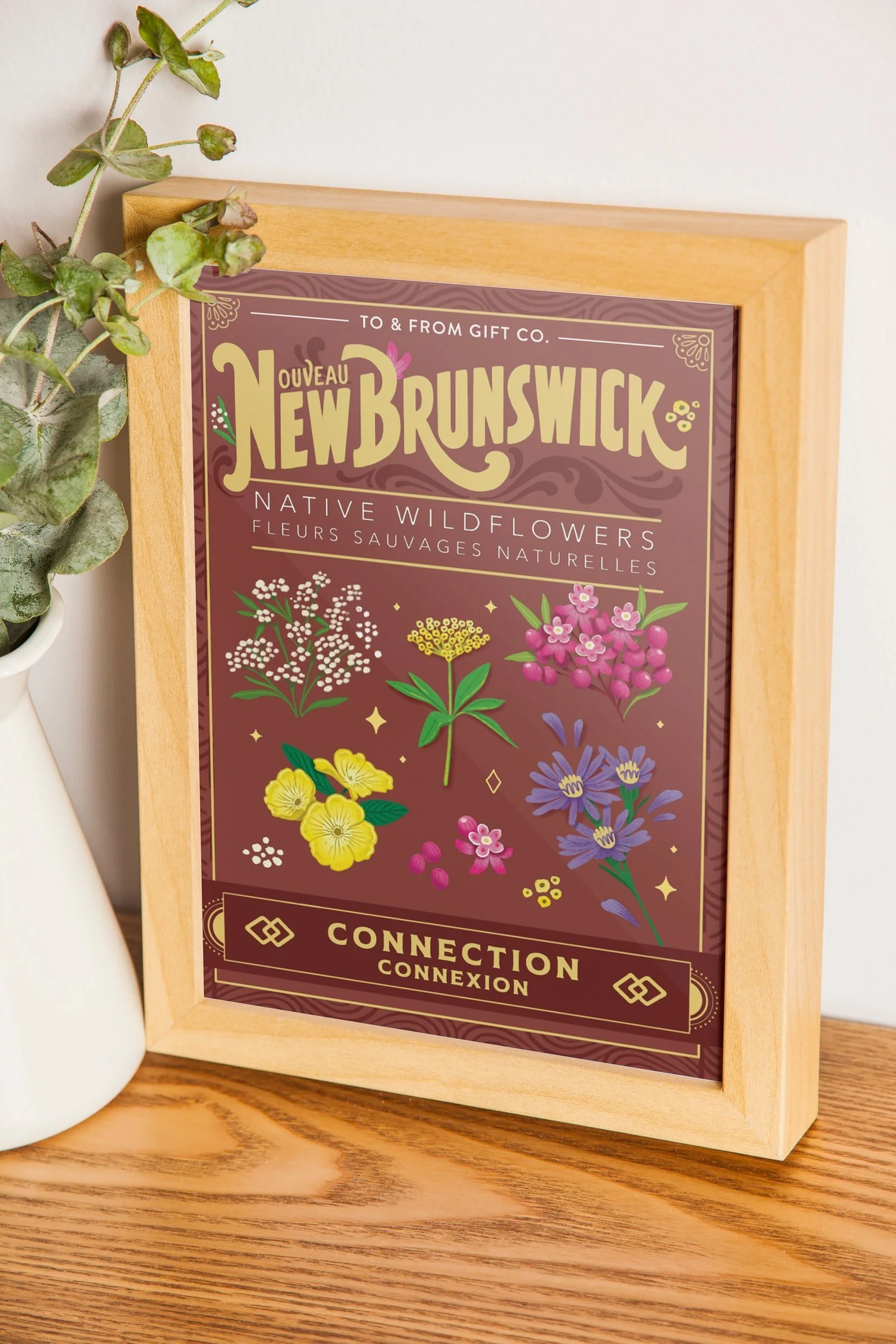 New Brunswick Native Wildflowers - 8x10 Print