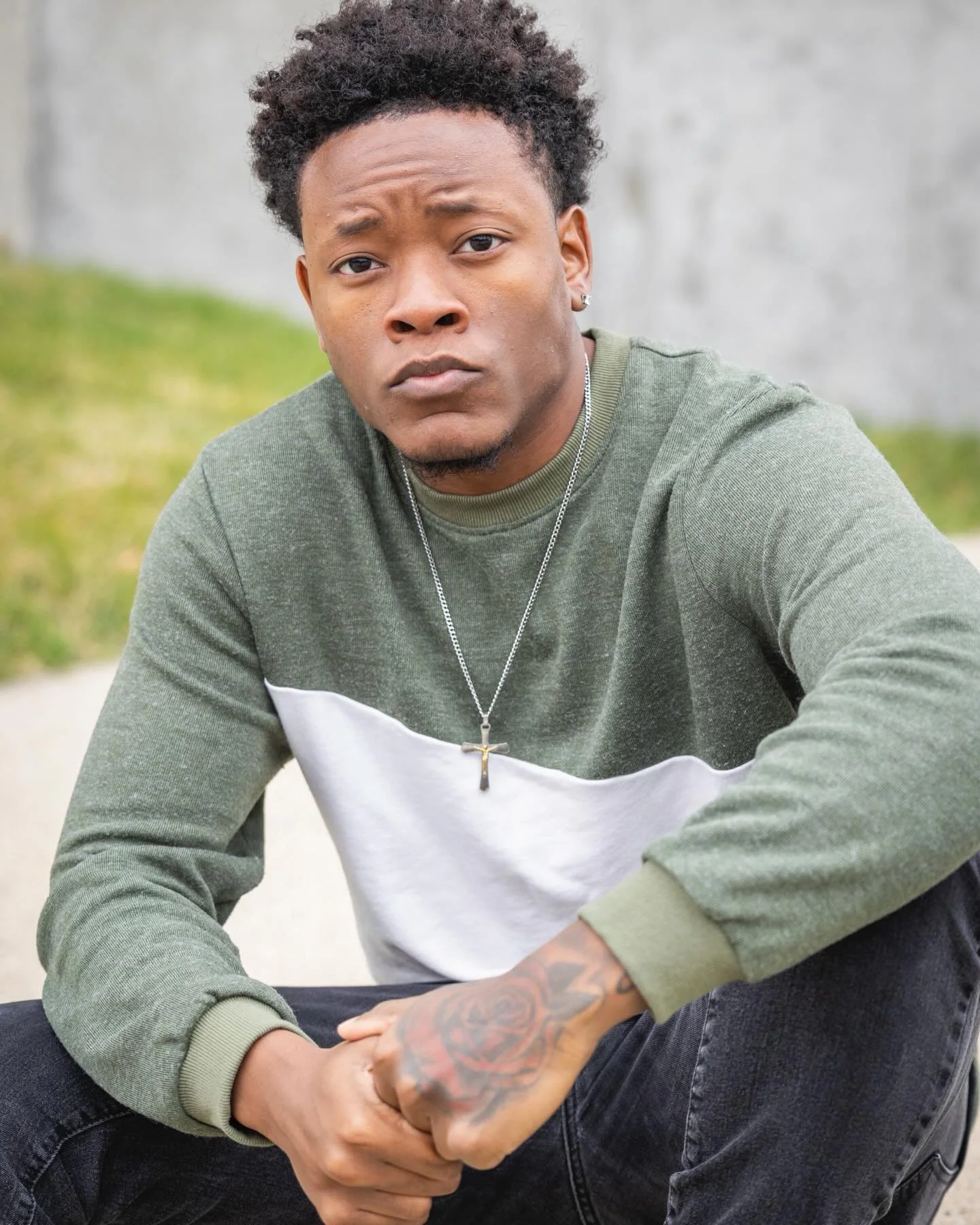 Got to spend the afternoon photographing Antonio in my studio on campus today, one of Northern Illinois University&rsquo;s talented BFA acting majors. He brought such a strong presence to every shot, and I&rsquo;m so excited to see where he goes from