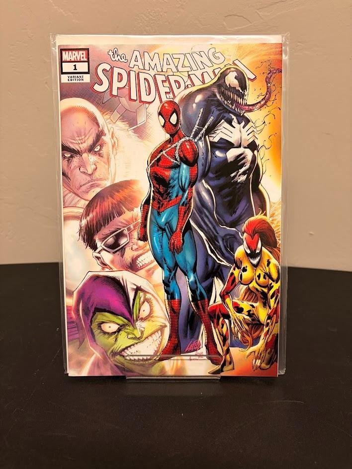 AMAZING SPIDER-MAN #1 *Whatnot / Rob Liefeld VARIANT Trade Dress Rare