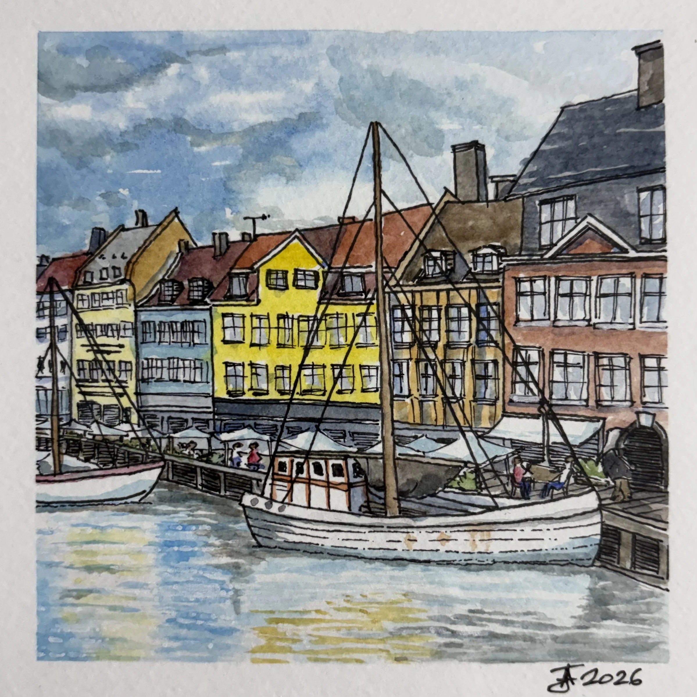 Nyhaven, Copenhagen, DNK