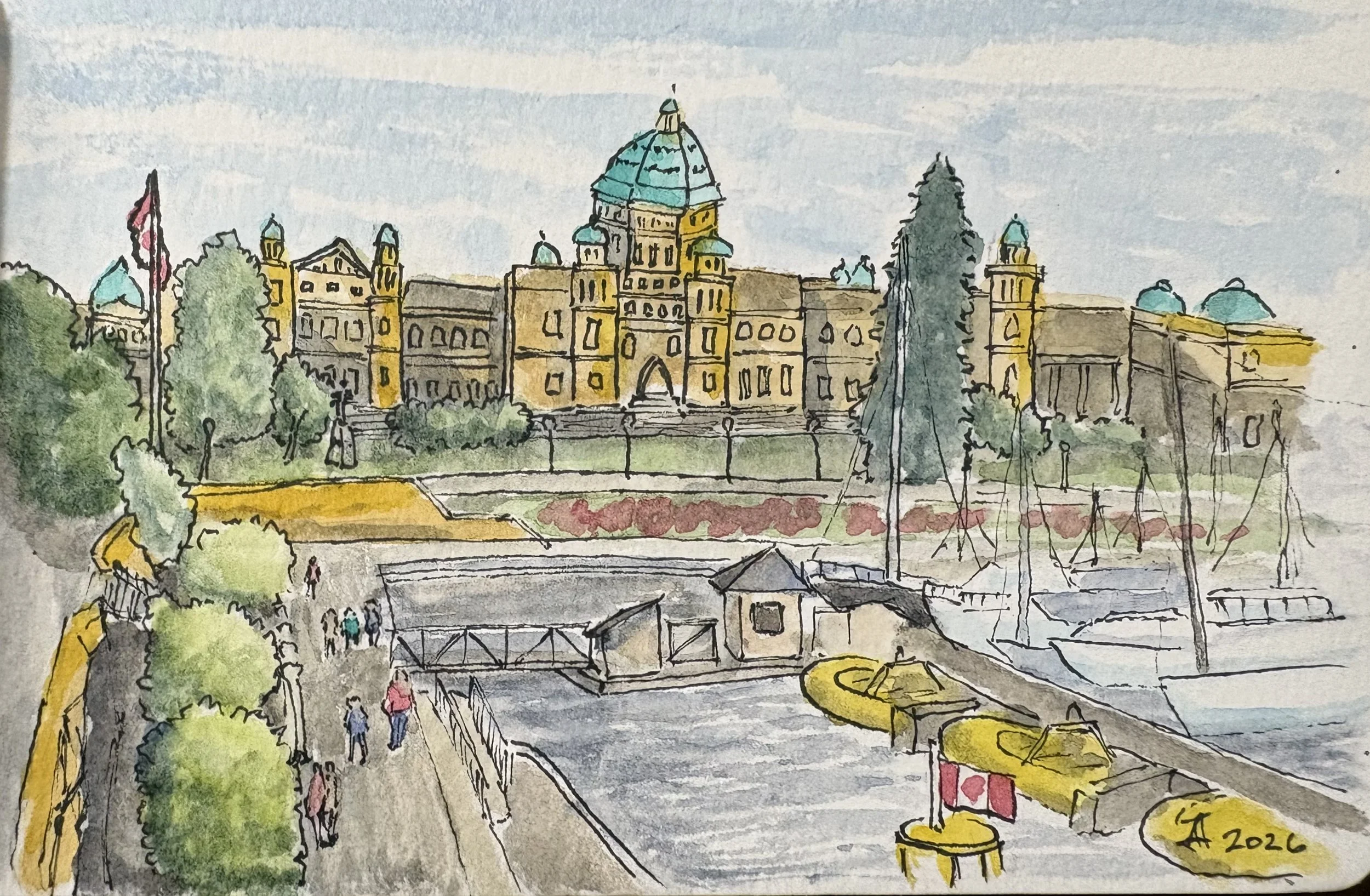 Government Street & Wharf Street, Victoria, BC, CAN