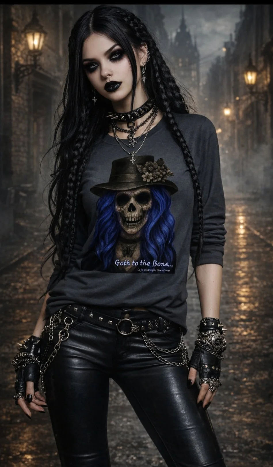 Goth to the Bone Long Sleeve T-ON SALE $15-FREE SHIPPING!