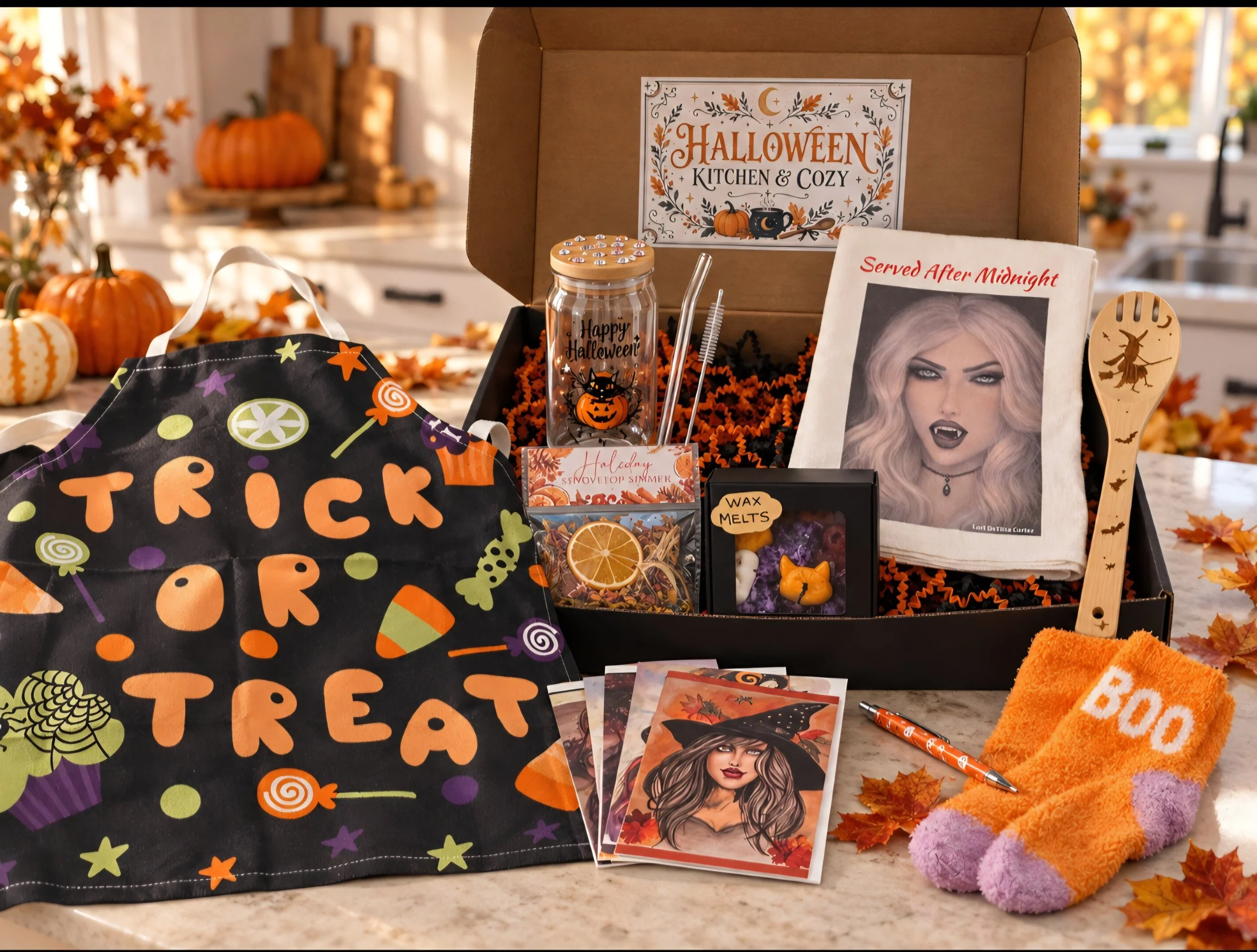 🎃 Halloween Kitchen & Cozy Box ☕️