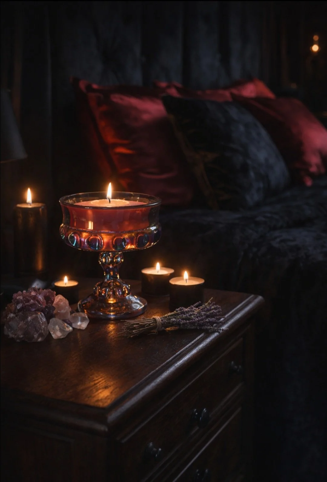 Indiana Kings crown candle bedroom.jpg