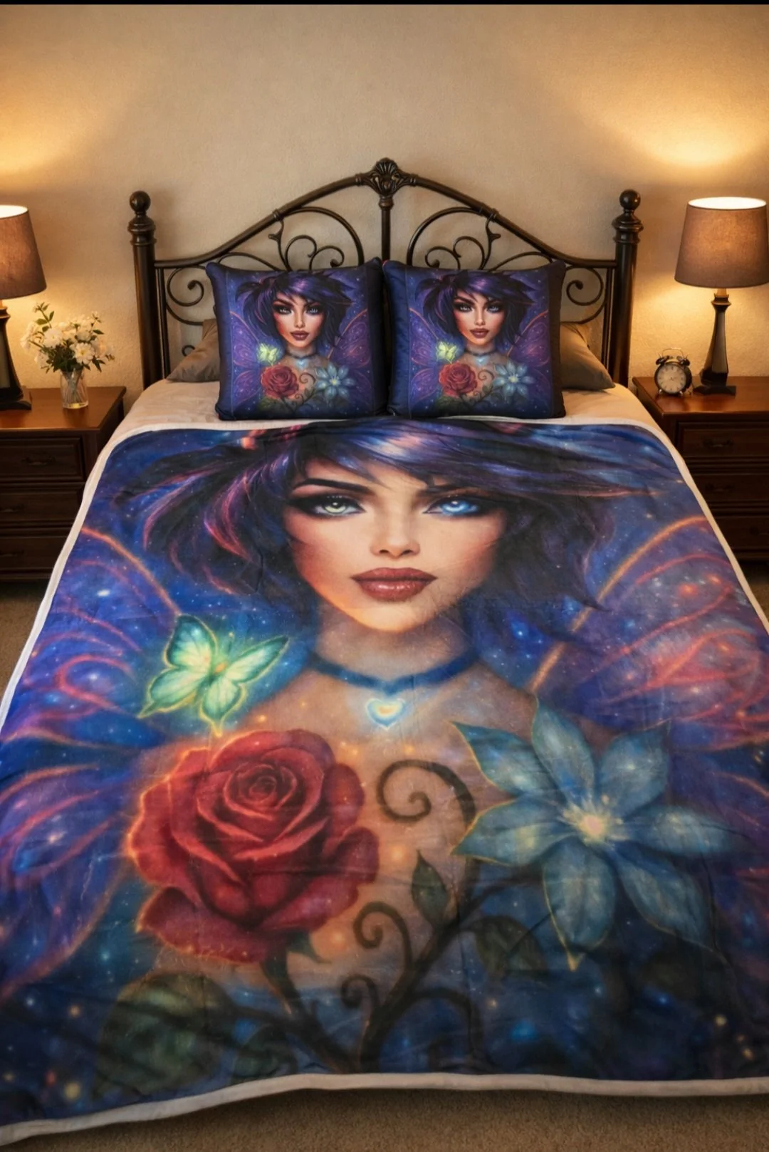 🌙✨Enchanted Fairy Dream Bedding Set