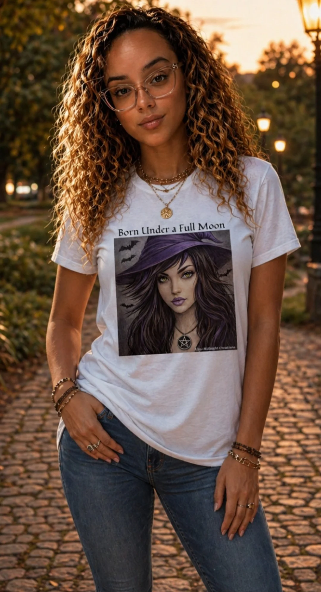 "Born Under a Full Moon" Tee🌙