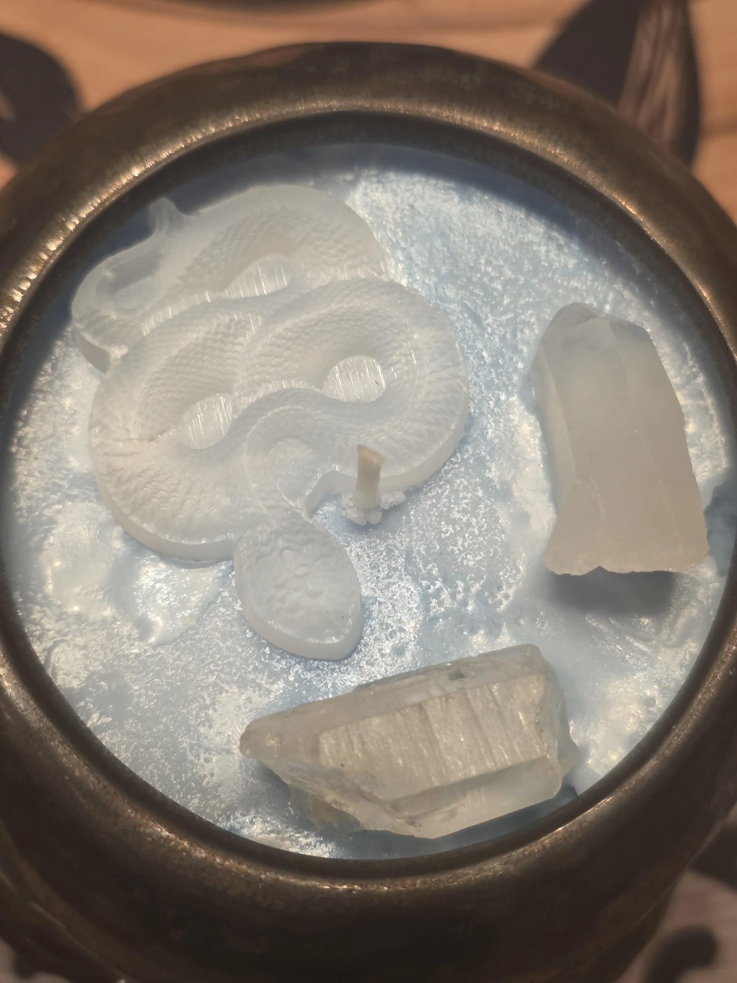 top of skull candle white crystals.jpg
