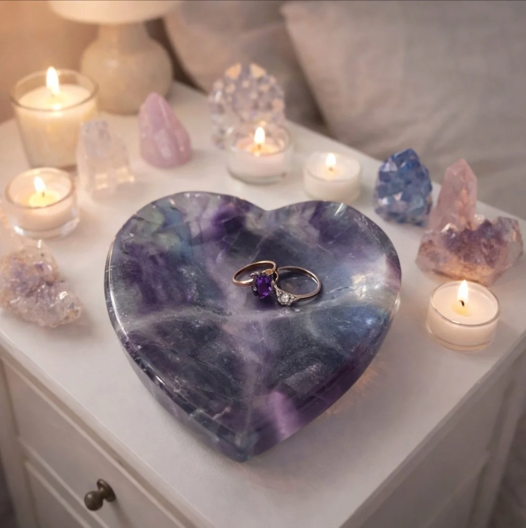 Rainbow Fluorite Bowls✨💜🌙