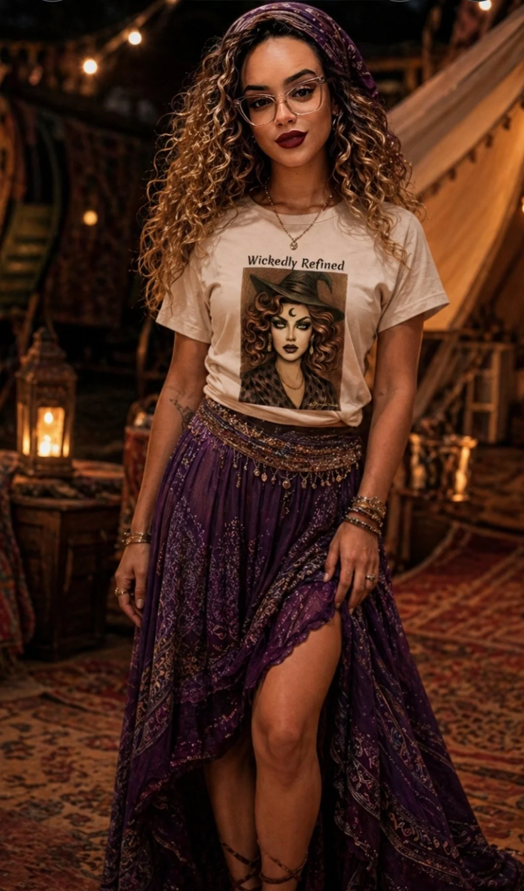 "Wickedly Refined" Stella Tee💜