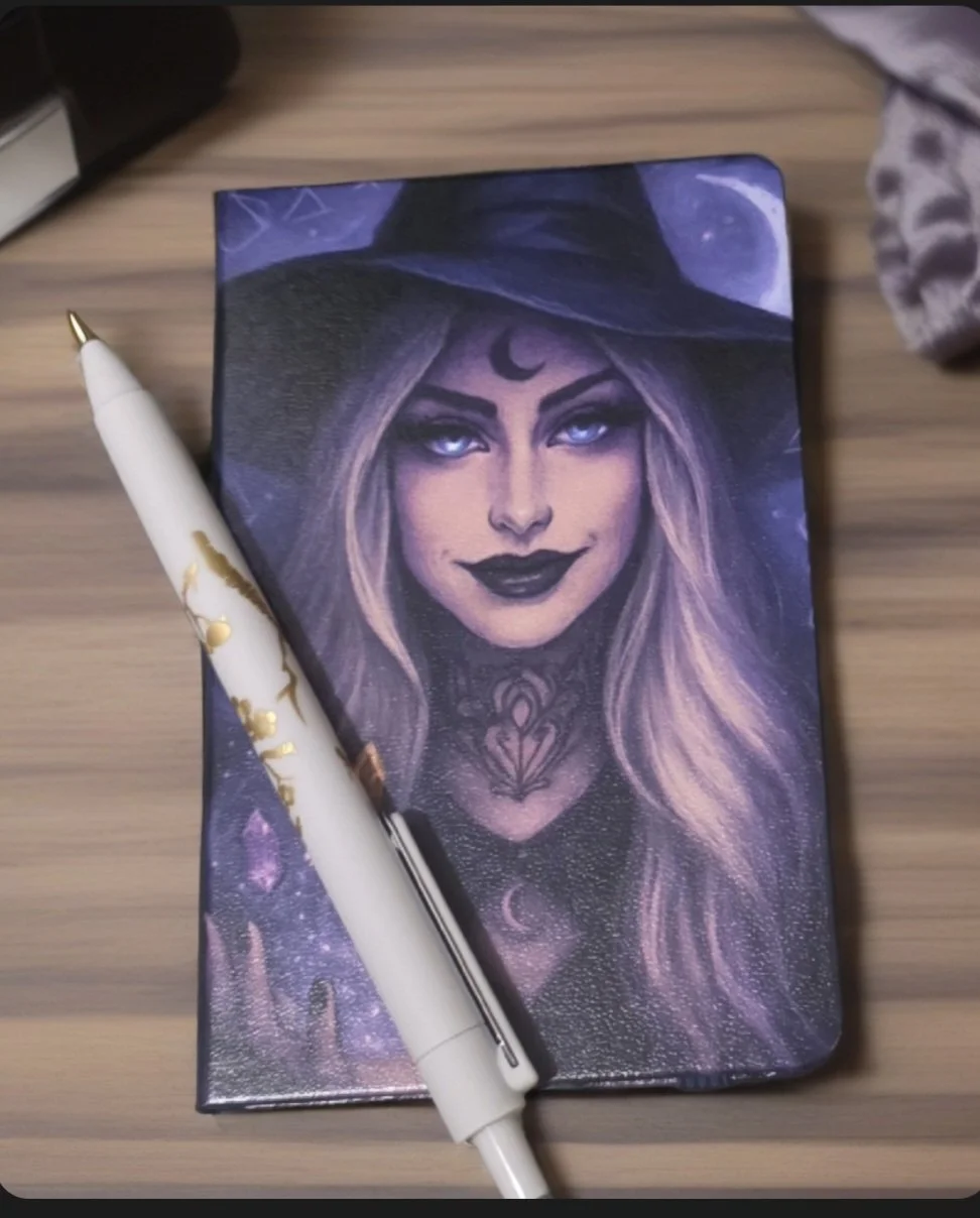 seraphine small journal on table.jpg