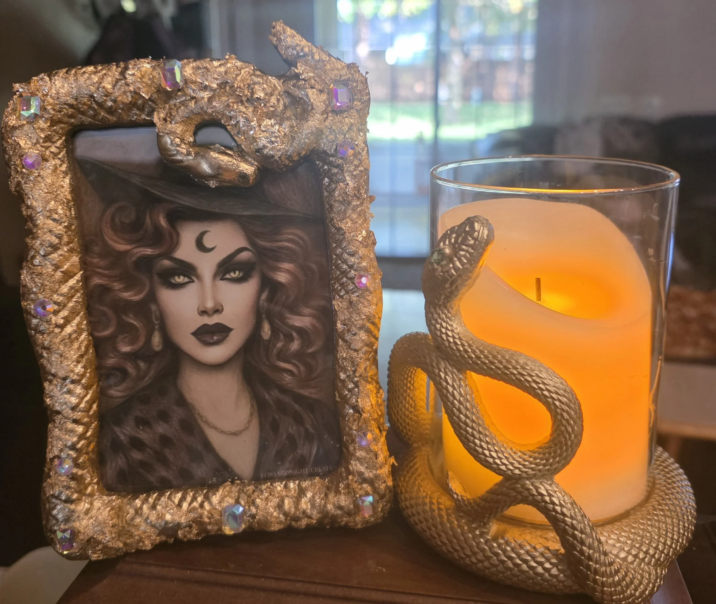 stella and snake at my house.jpg