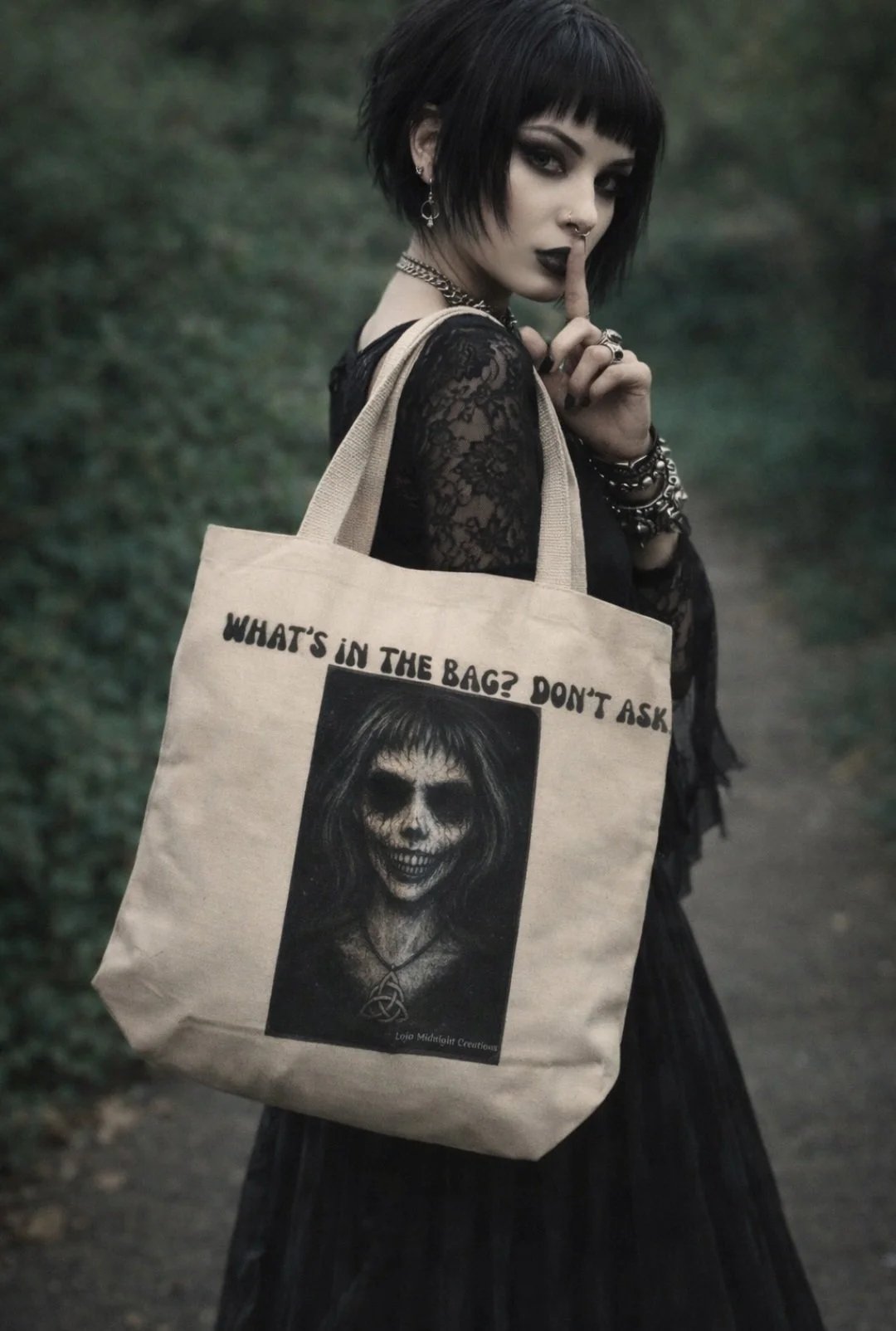 What’s in the Bag? Don’t Ask. 🖤