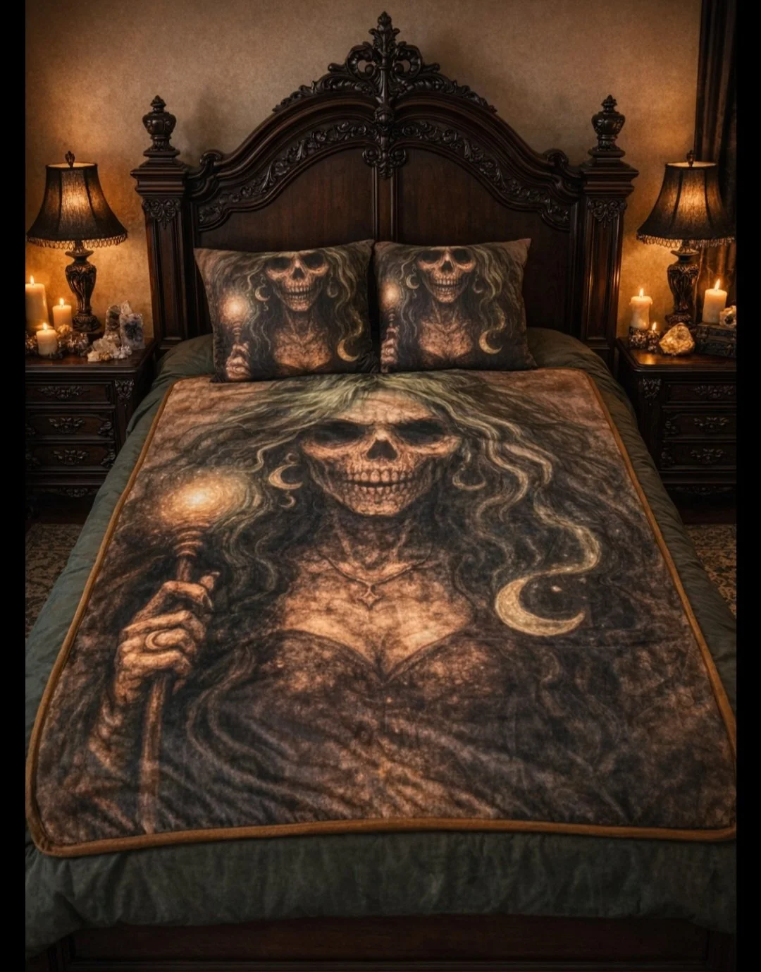 "Keeper of the Last Light" 🕯️Bedding Set