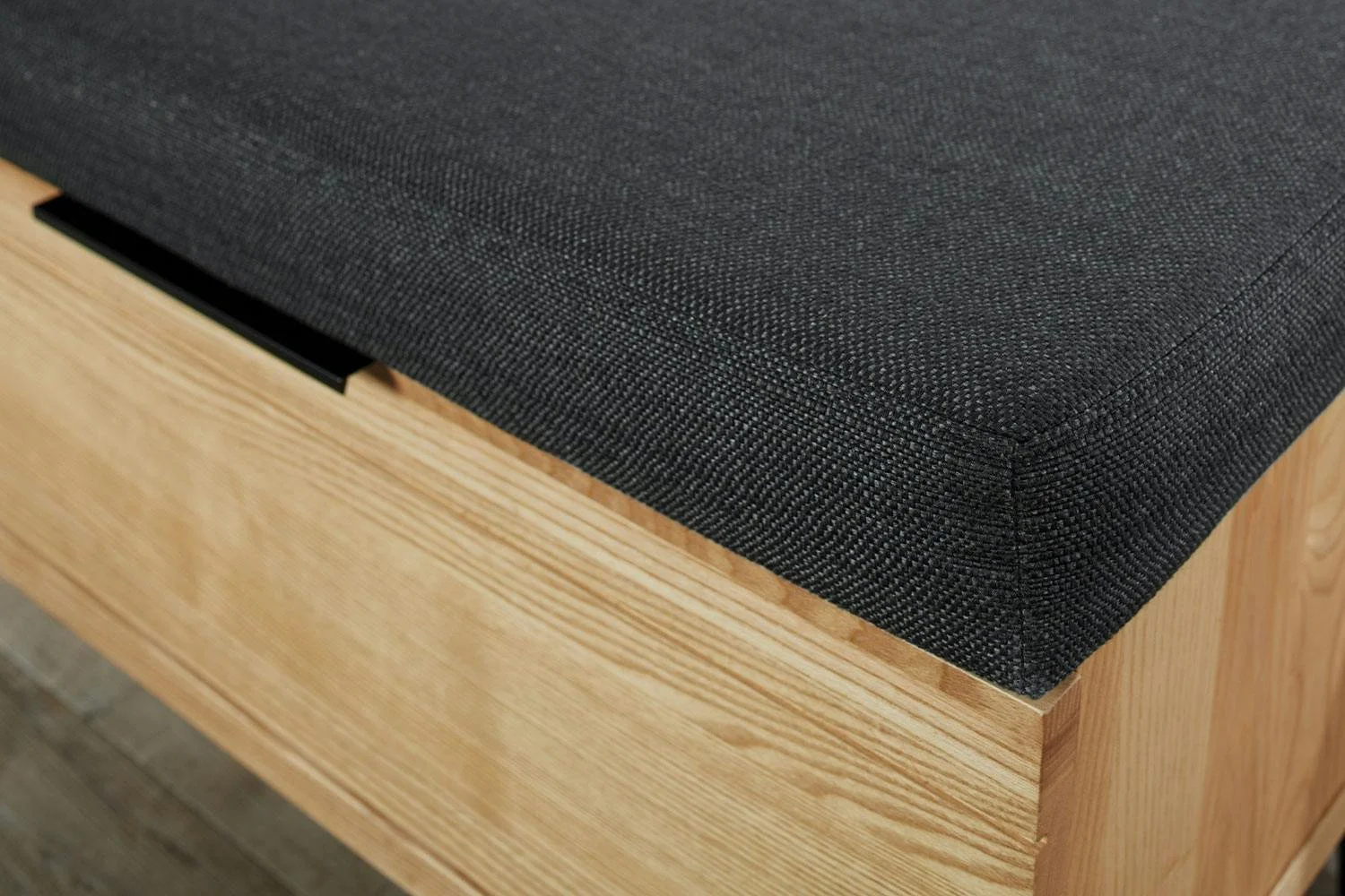 Woodpecker Furniture Huntsbury fabric finishes