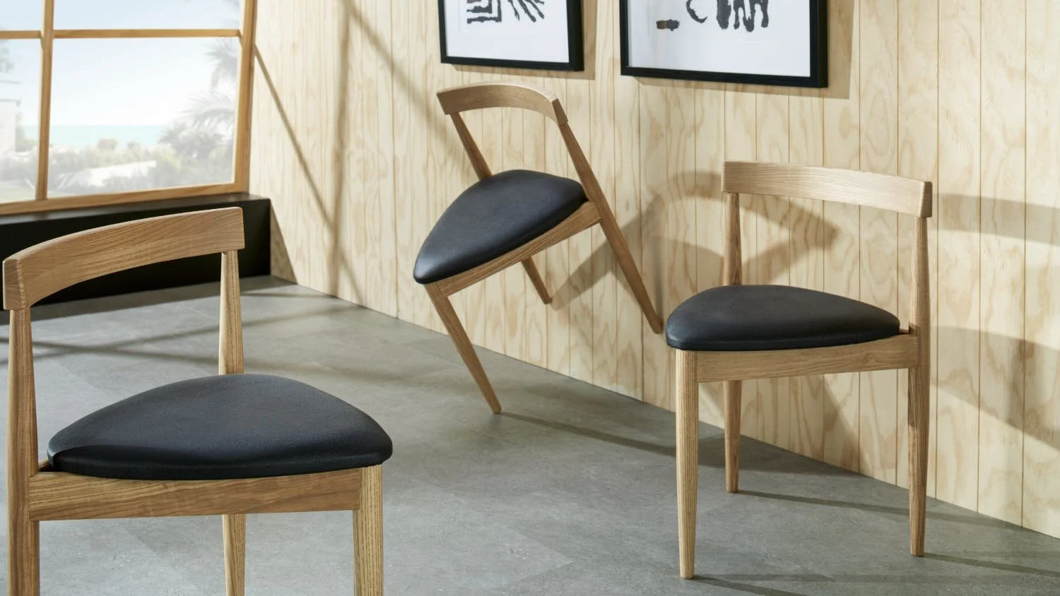 Woodpecker Furniture Kaizer Triangle Chairs