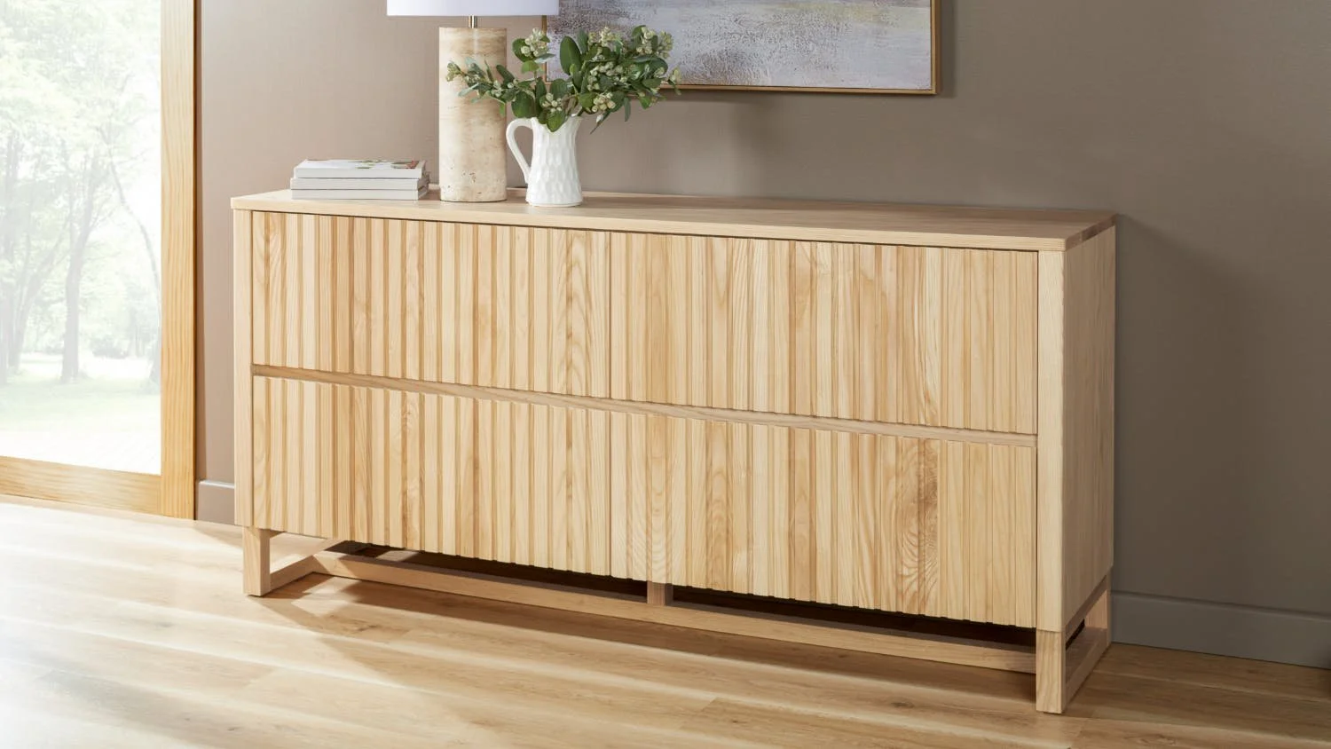 Woodpecker Furniture Akaroa 4 Drawer lowboy