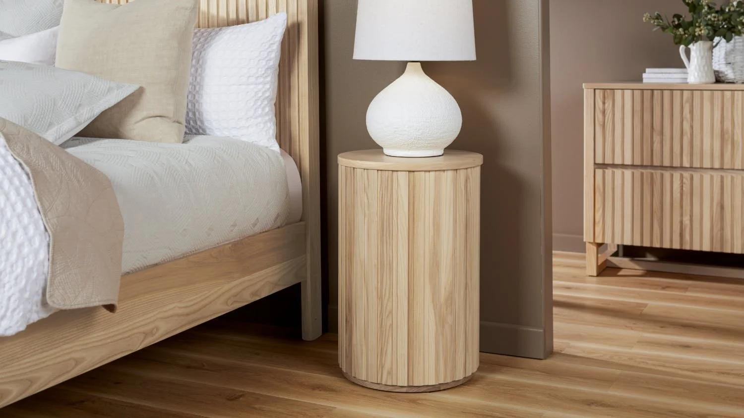 Woodpecker Furniture Akaroa Bedside Barrel Table