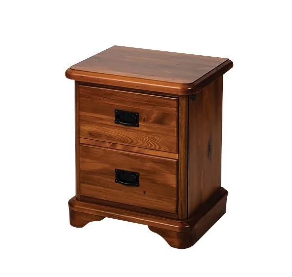 Woodpecker Furniture Rutherford 2 drawer bedside table