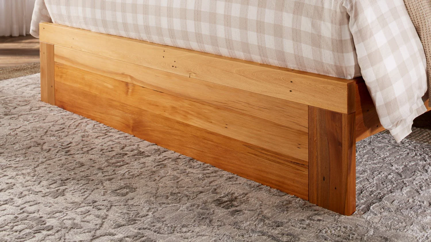 Nelson Upholstered Bed Frame footer