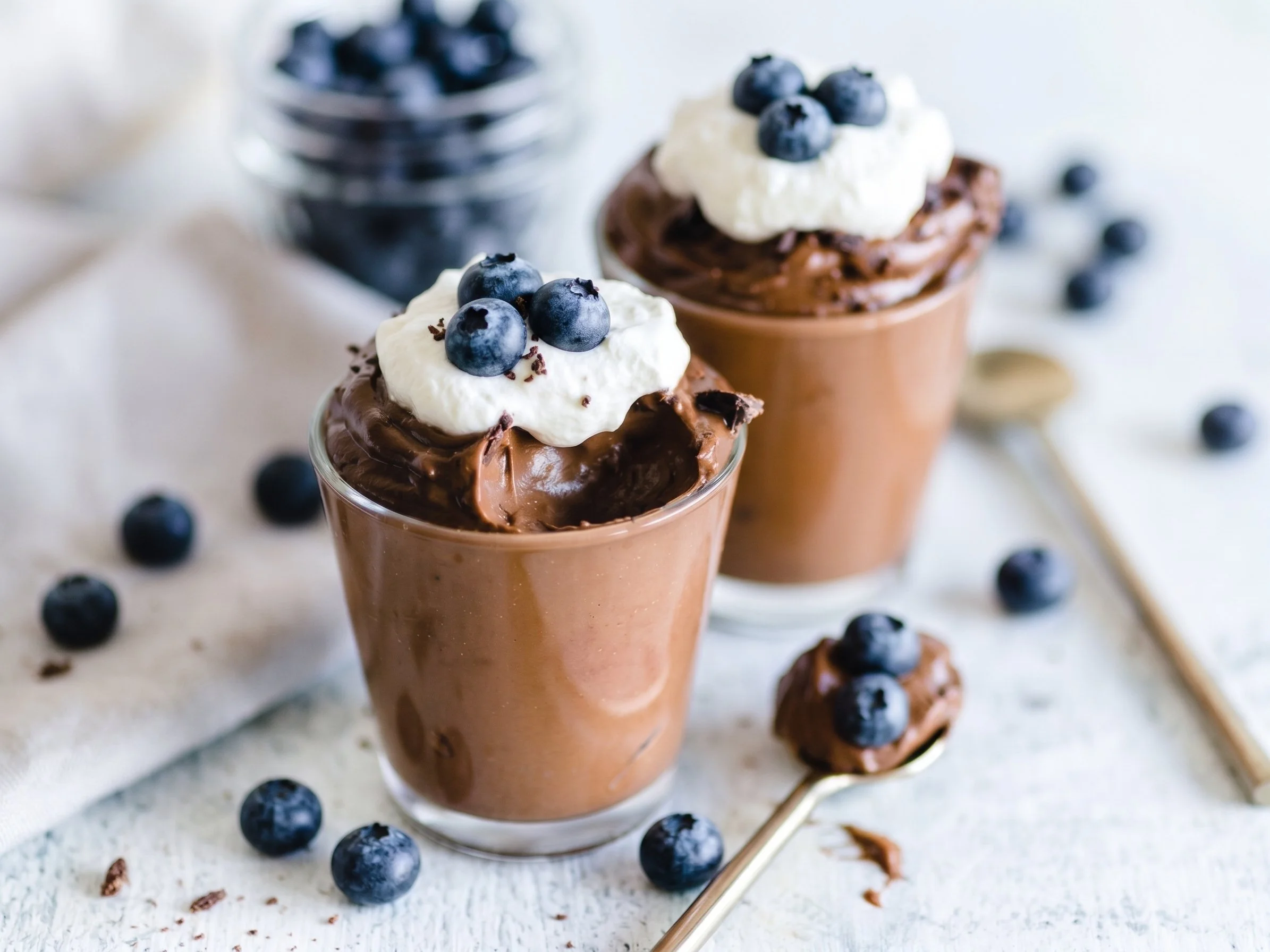 Low FODMAP Chocolate Mousse