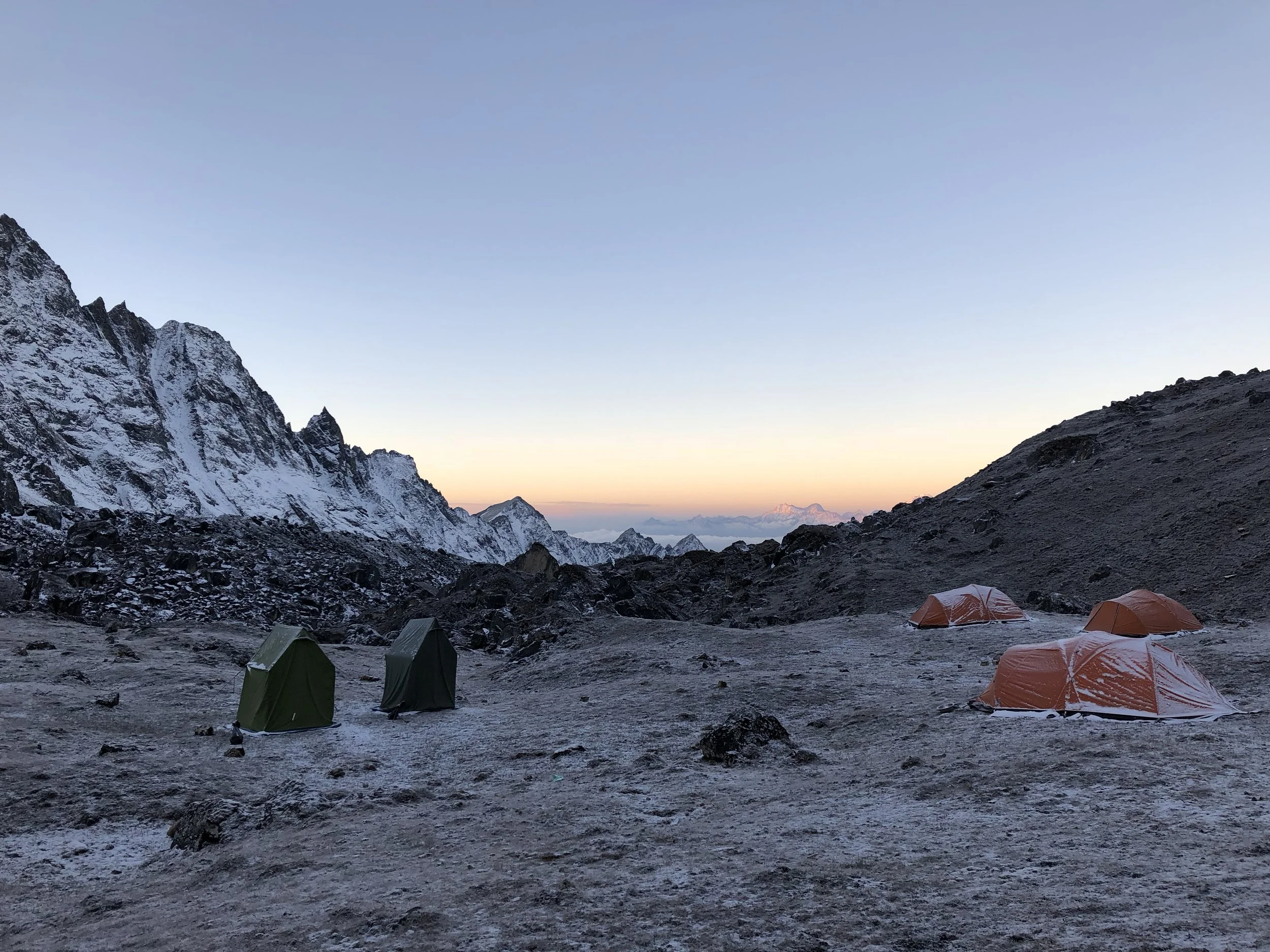 Sunrise Campsite on the Snowman Trek | Matt and Wahyu Travel.jpeg