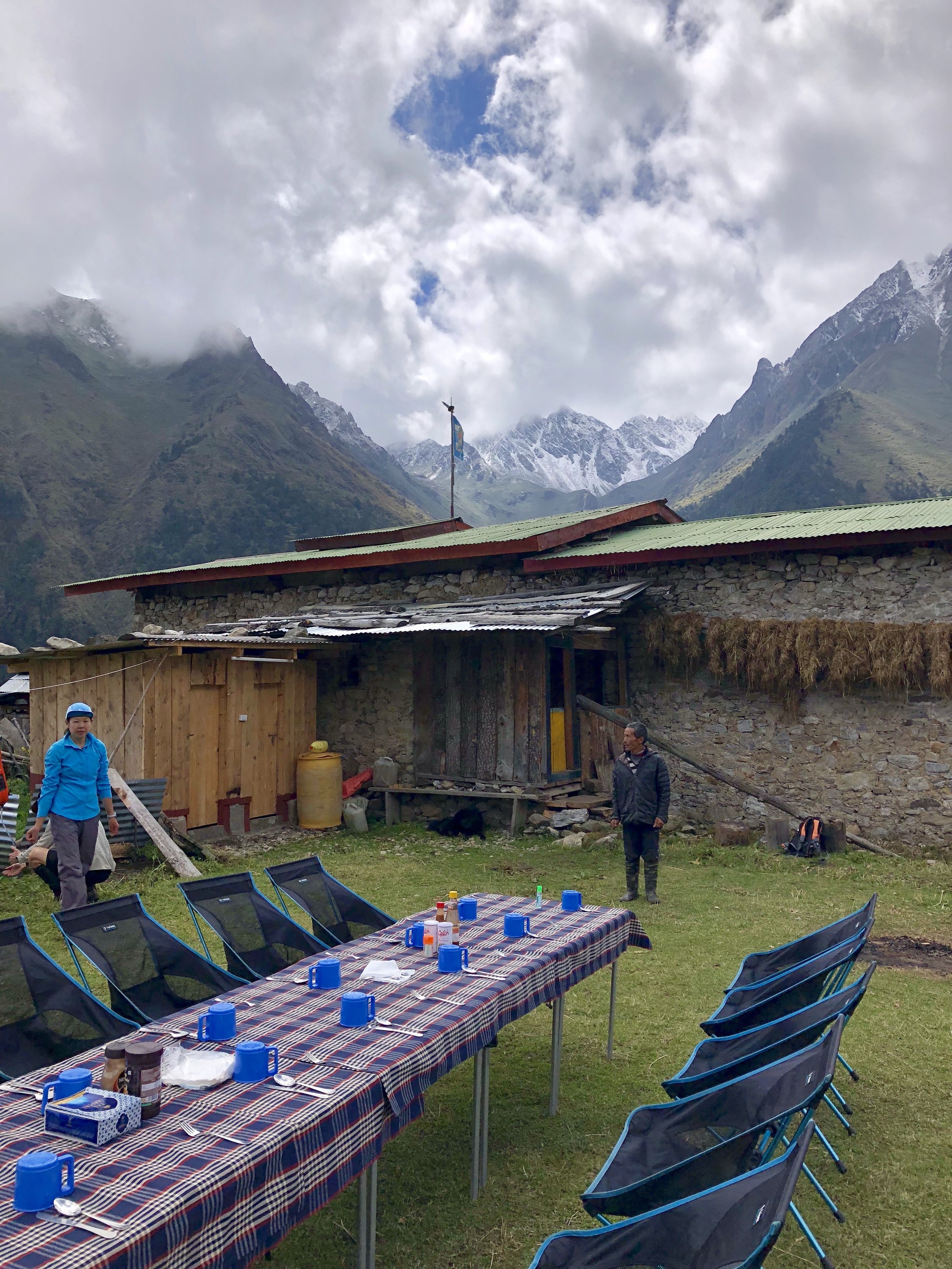 Outdoor Mountain Lunch in Bhutan | Matt and Wahyu Travel.jpeg