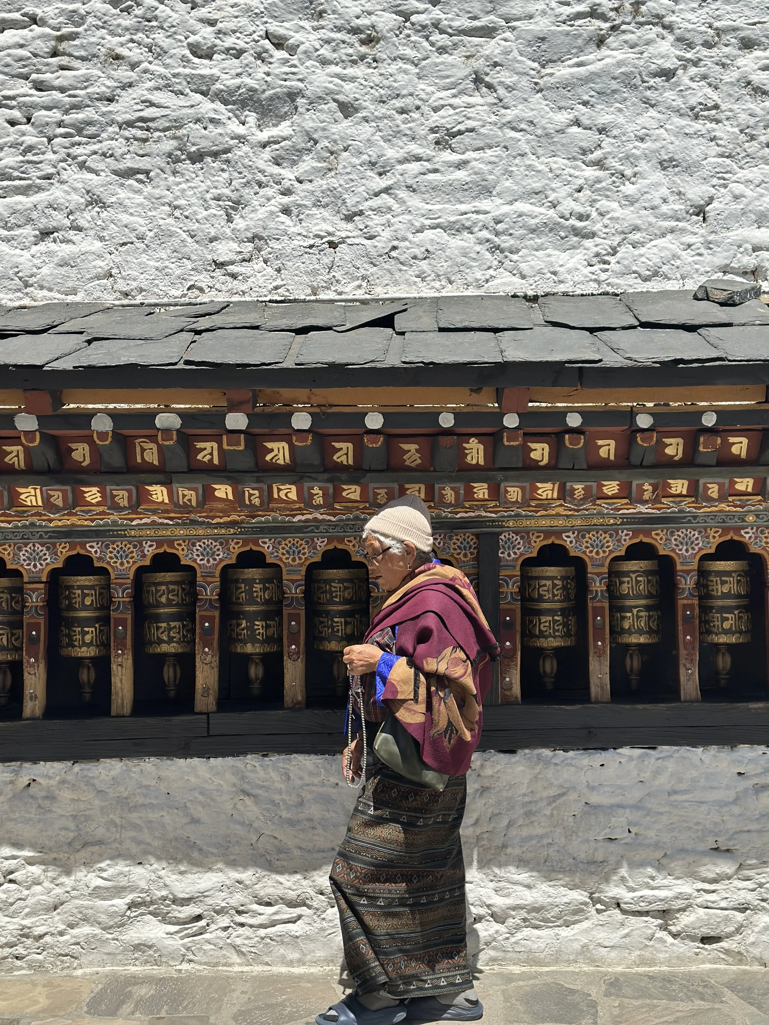 Prayer Wheels in Bhutan | Matt and Wahyu Travel.jpeg