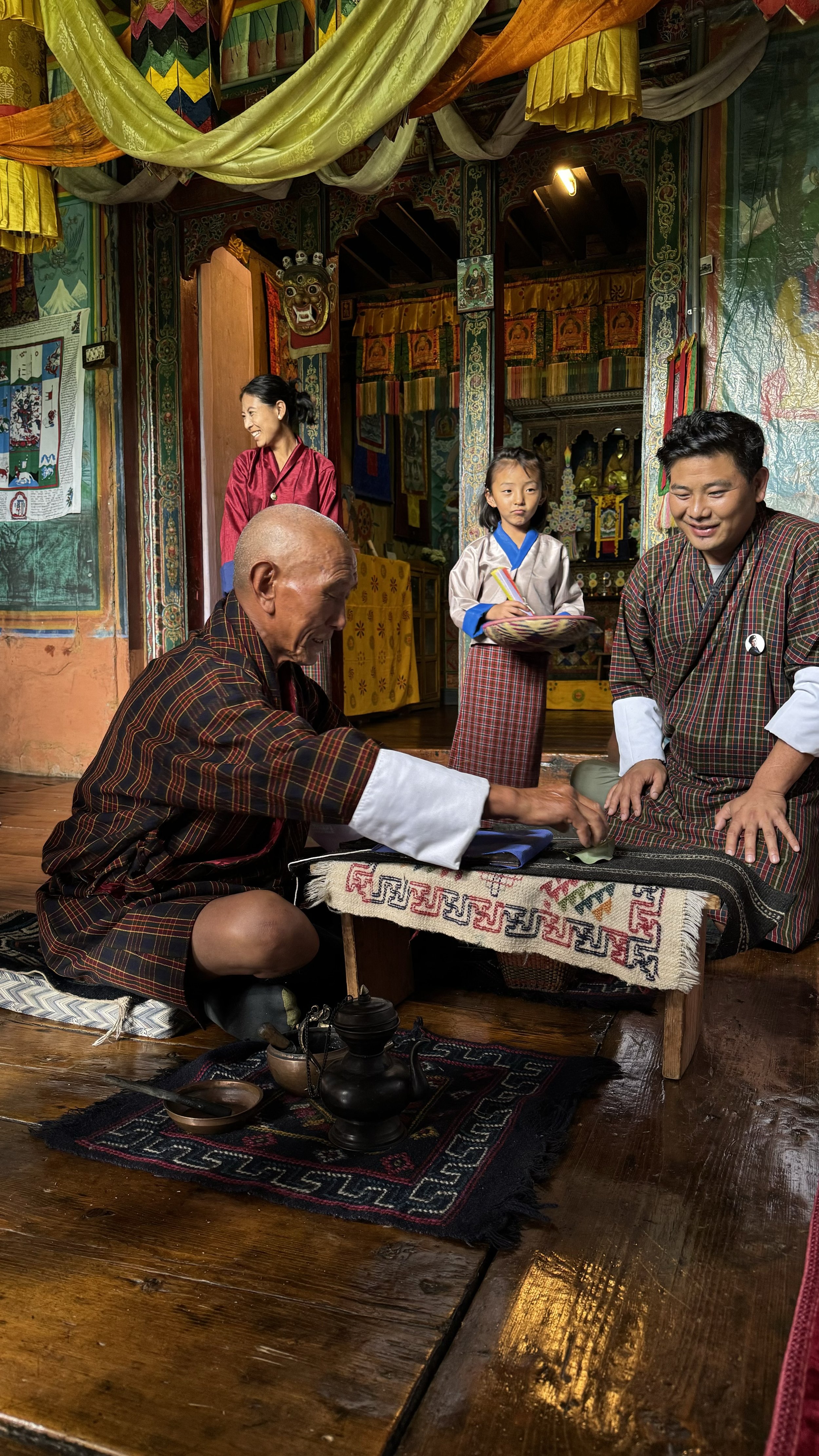 Prayer Flag Making Experience in Bhutan | Matt and Wahyu Travel.jpeg