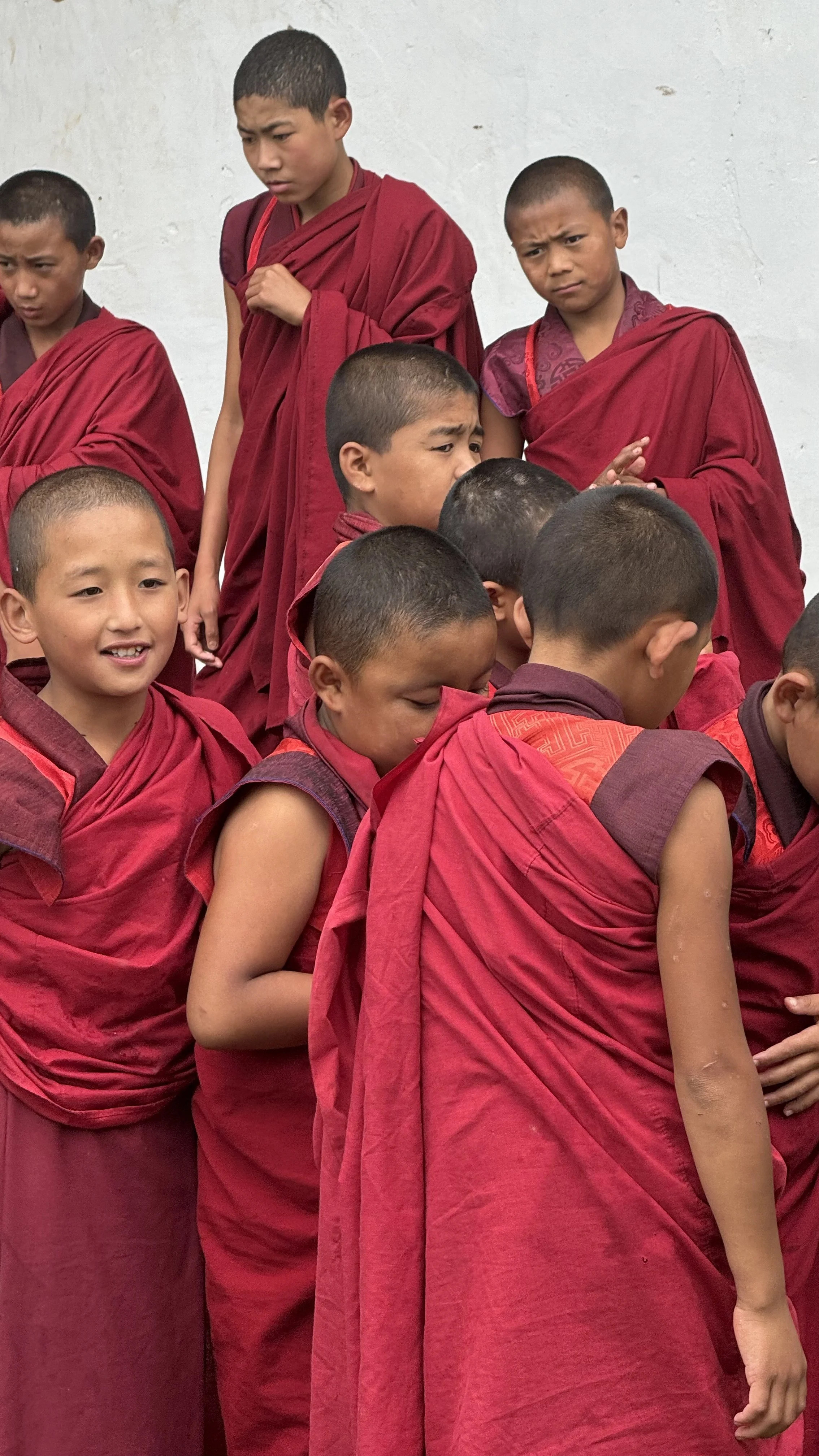 Young Monks Gathered in Bhutan | Matt and Wahyu Travel.jpeg