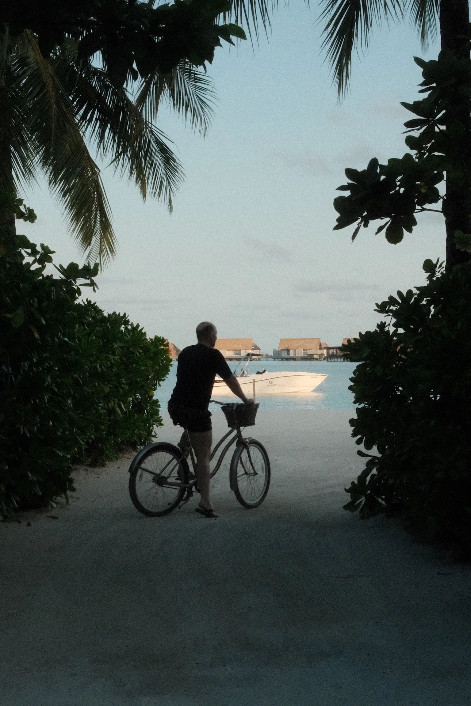 Cycling through The Ritz-Carlton Maldives | Matt and Wahyu Travel