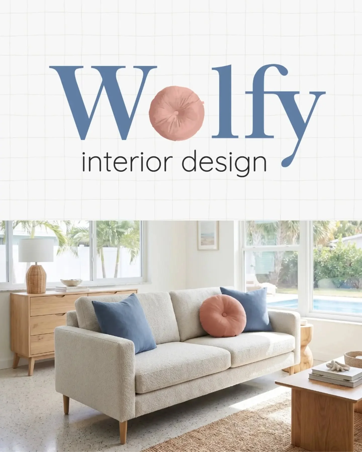 Welcome to WOLFY Interior Design. 
I&rsquo;m Simone, the founder and interior designer behind WOLFY. Originally from Germany, I bring a background in architecture, interior design, and years of experience working with high-quality furniture and inter
