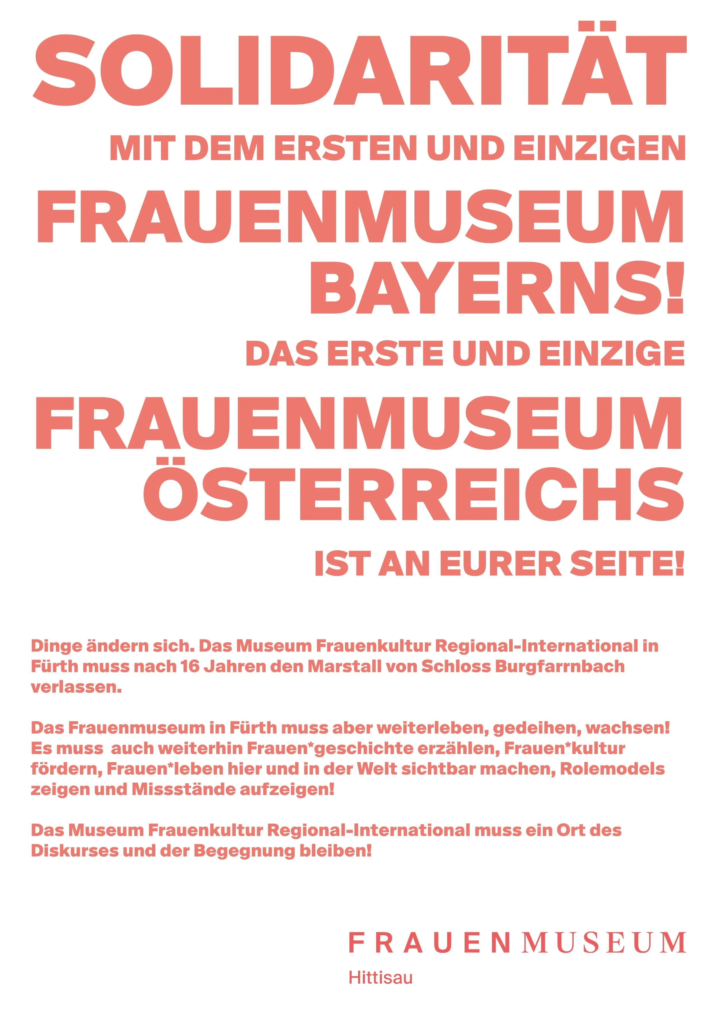 Solidarität Frauenmuseum